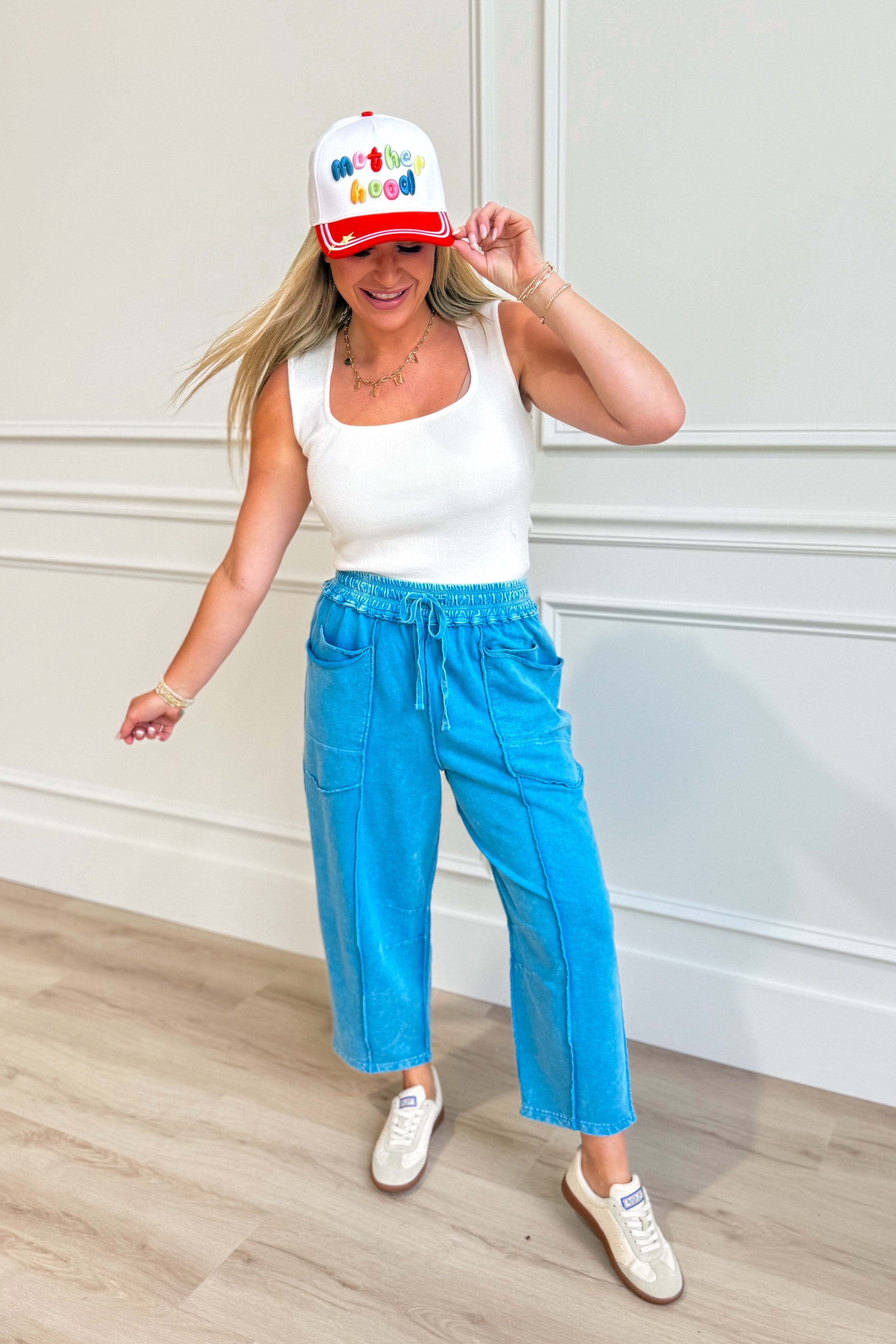 Vinny Mineral Washed Terry Knit Pant - Coremarkets