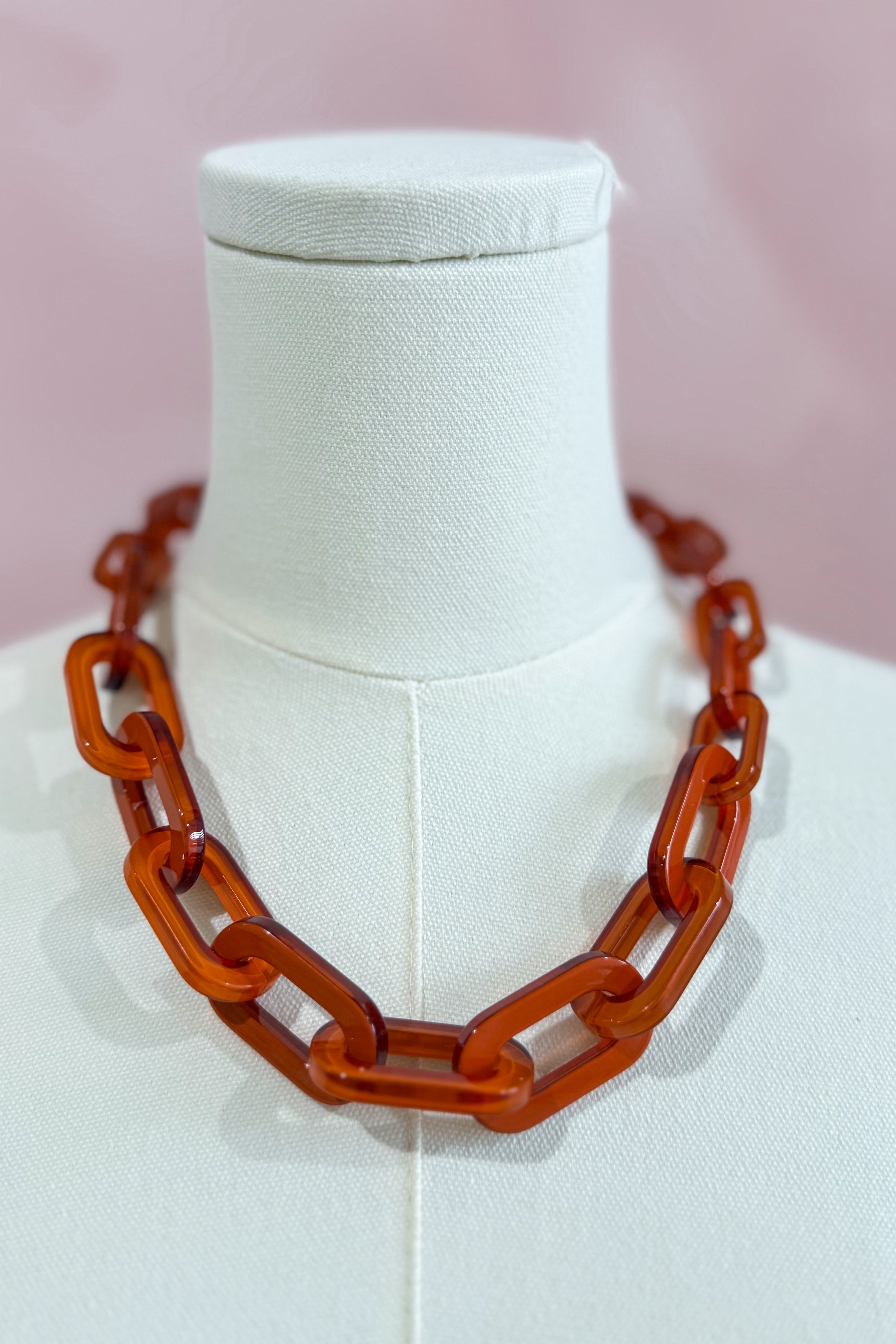 Zenzii Alice Link Necklace - Coremarkets