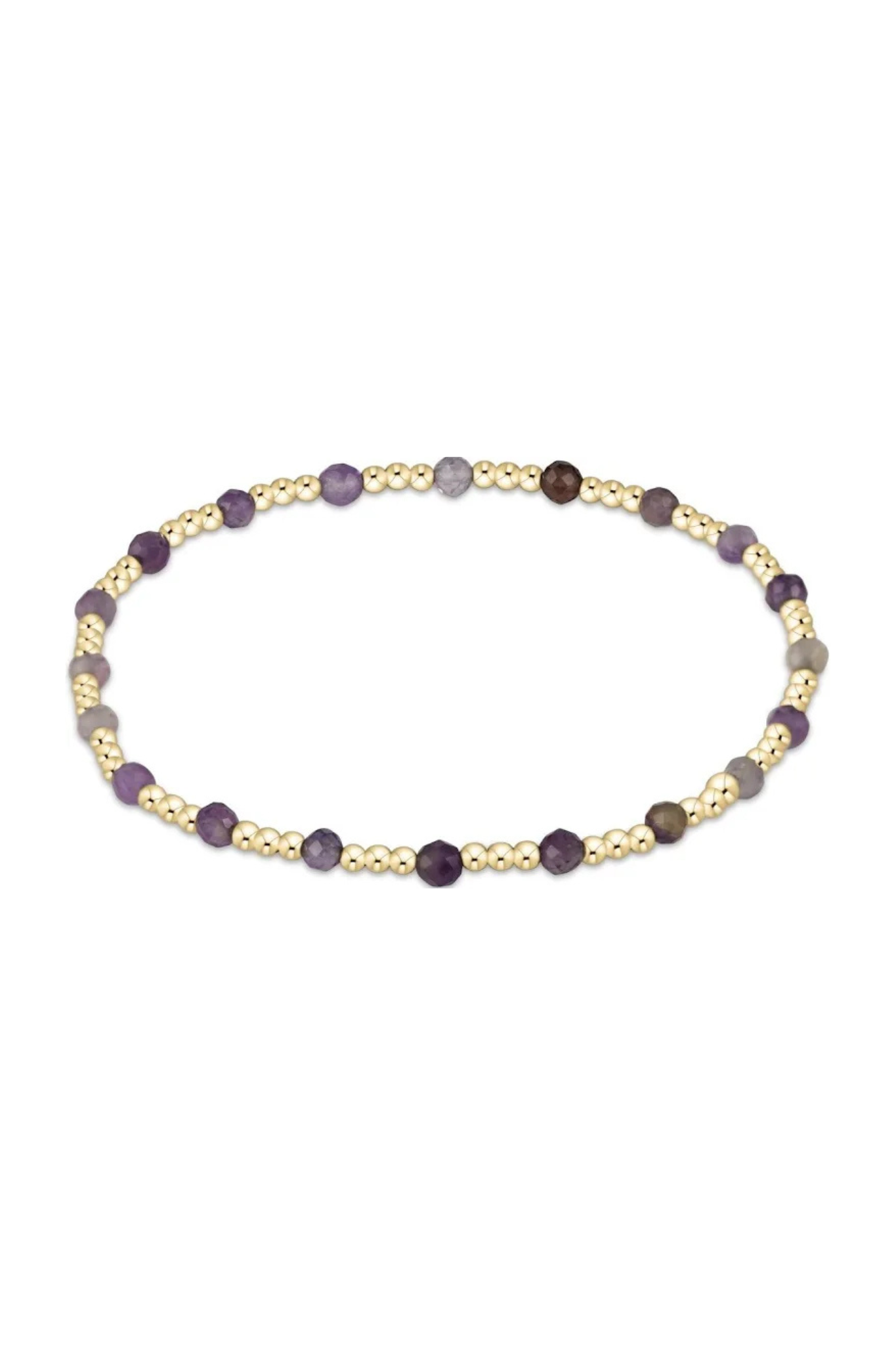 Enewton Amethyst Gemstone 3mm Gold Sincerity - Coremarkets