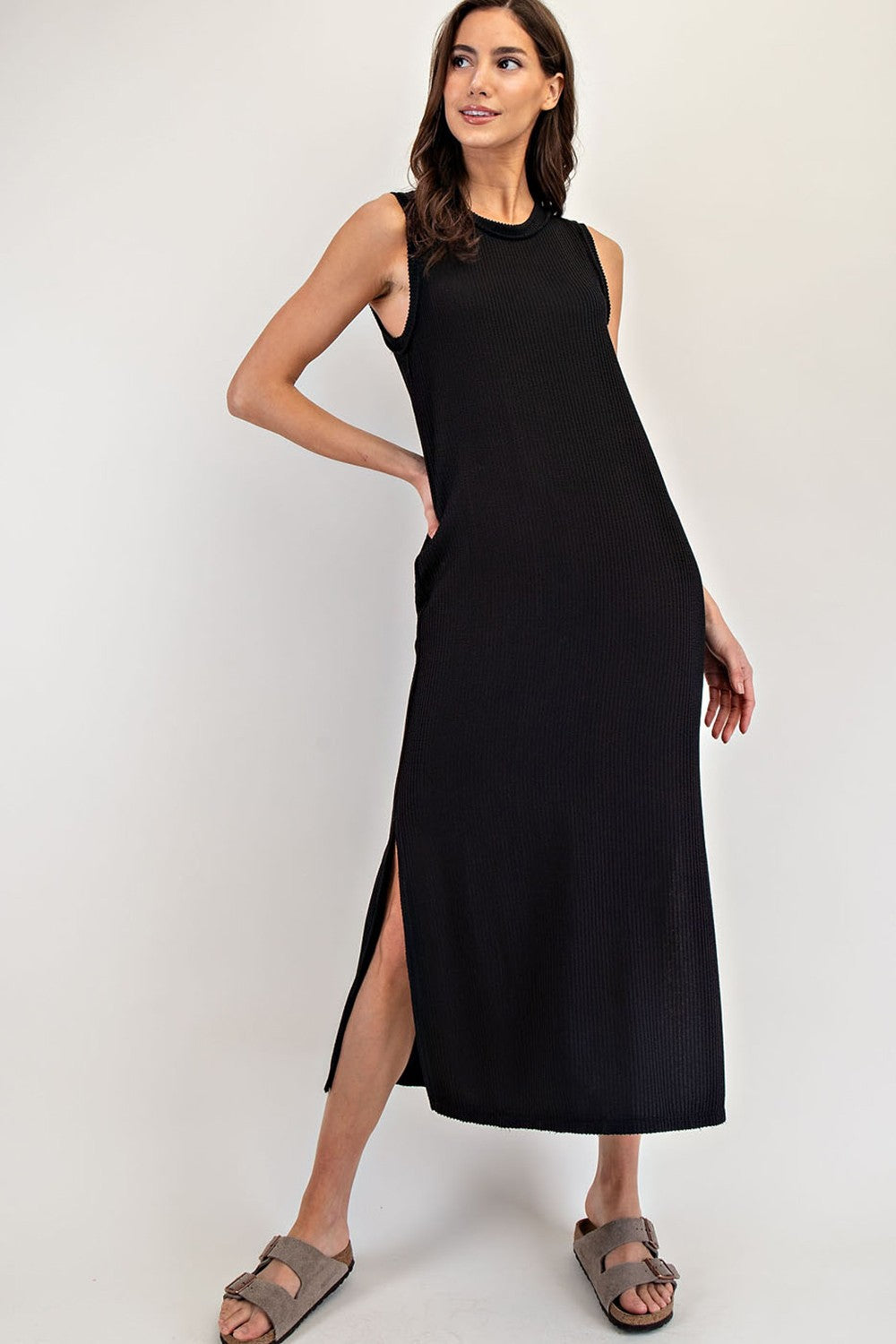 Blakely Ribbed Midi Dress - Coremarkets