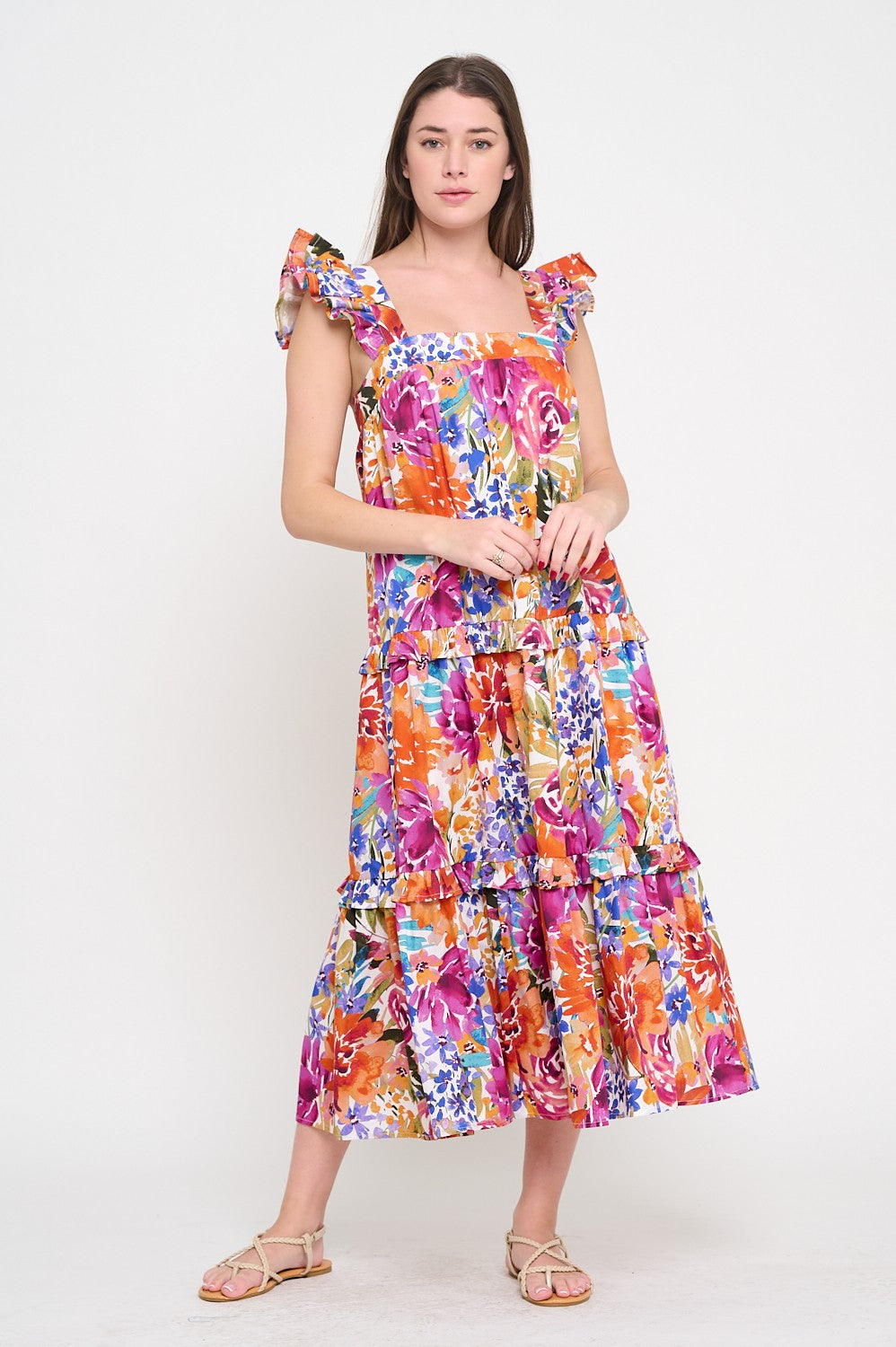 Lola Fall Fiesta Maxi Dress - Coremarkets