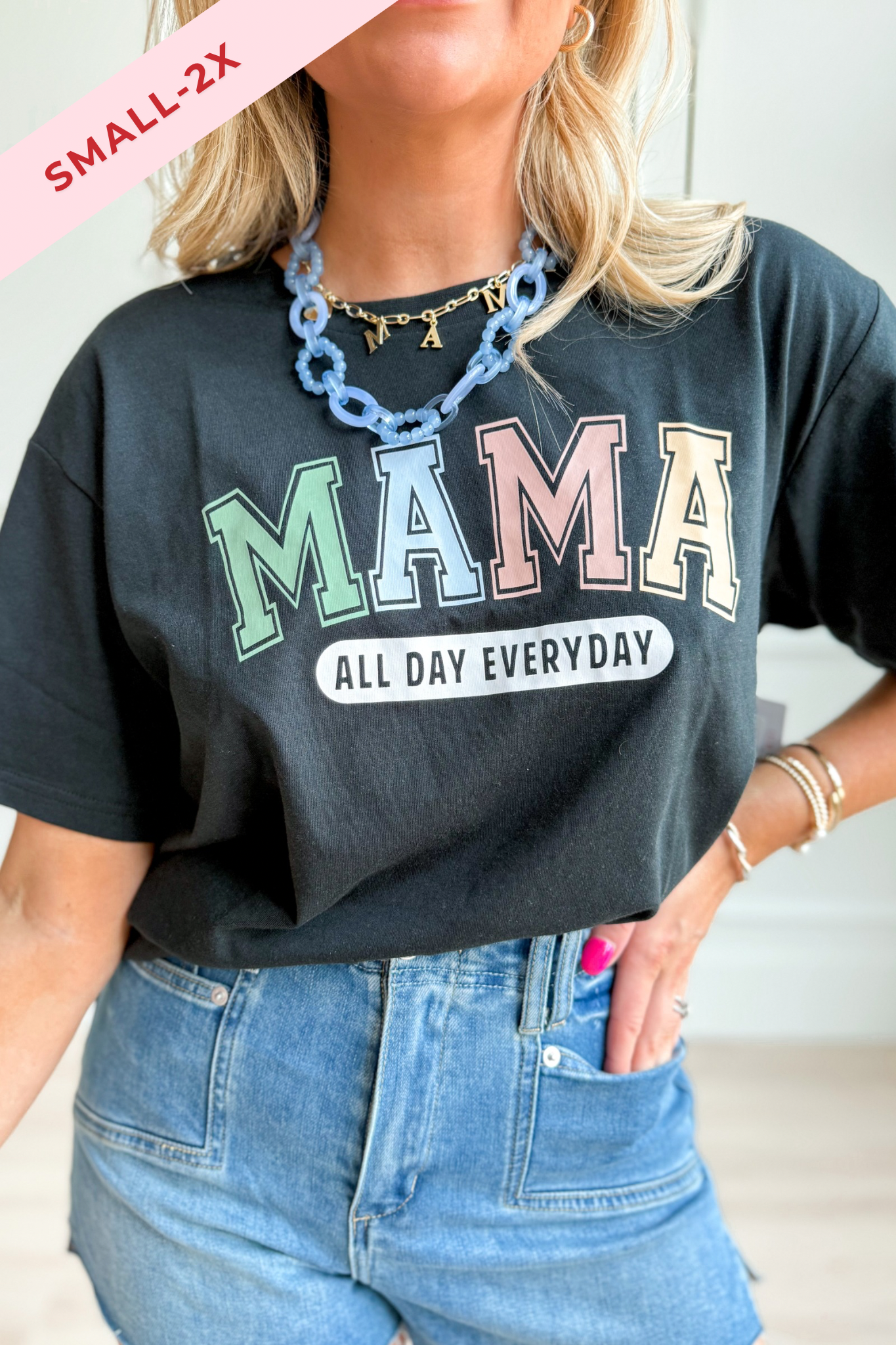 Mama All Day Everyday Graphic T-shirt - Coremarkets