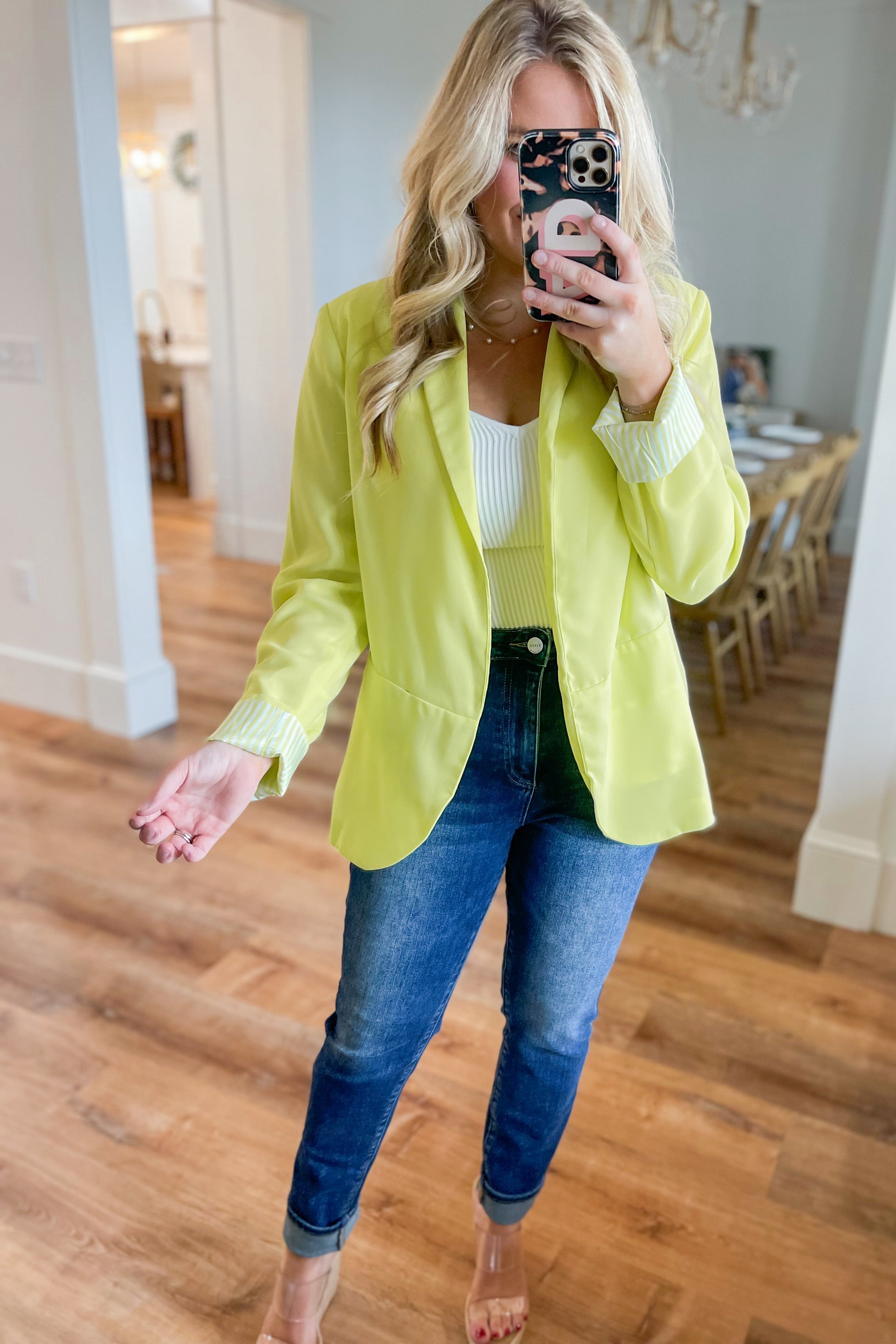 Peyton Long Sleeve Blazer - Coremarkets