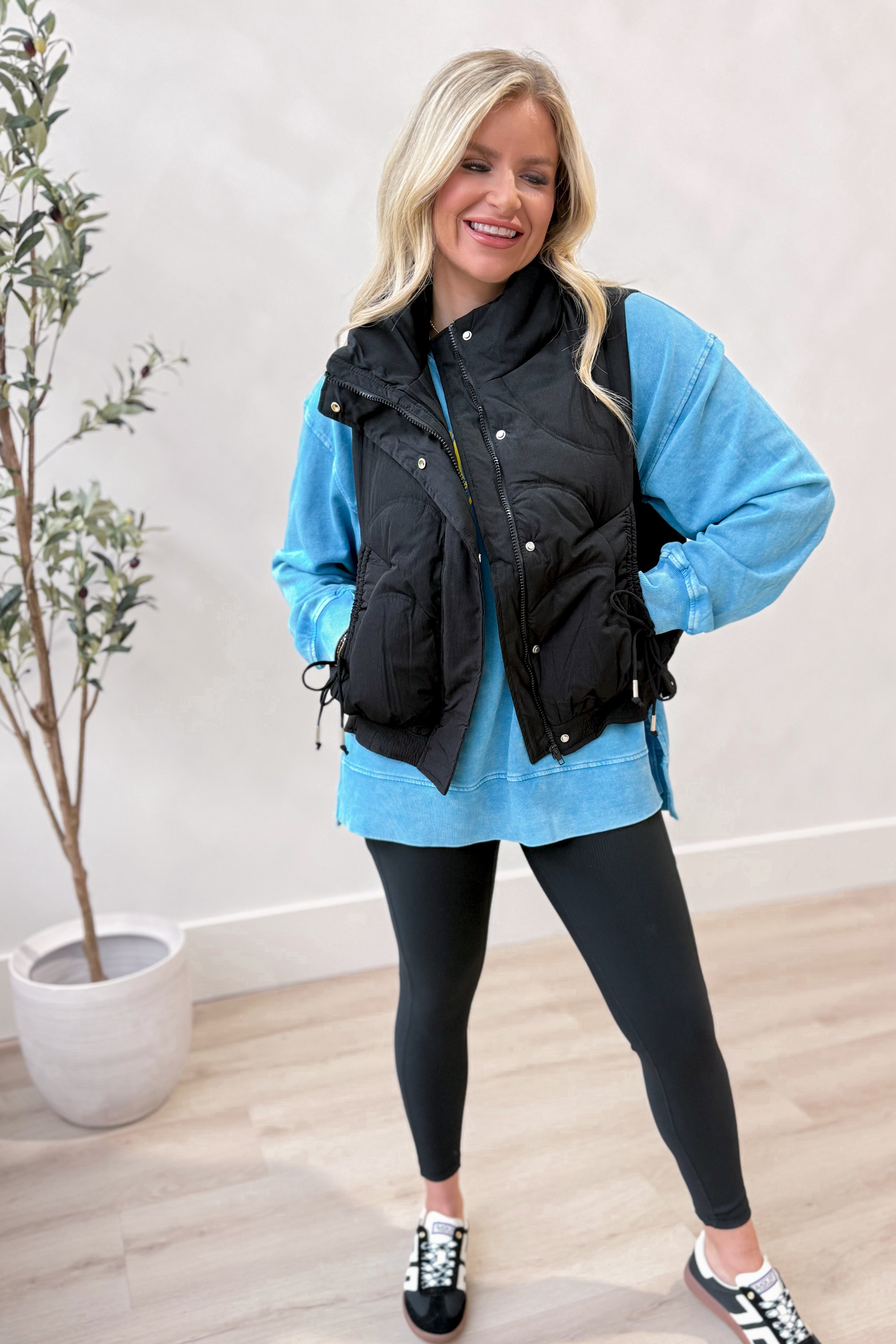 Abby Quilted Puffer Vest - Coremarkets