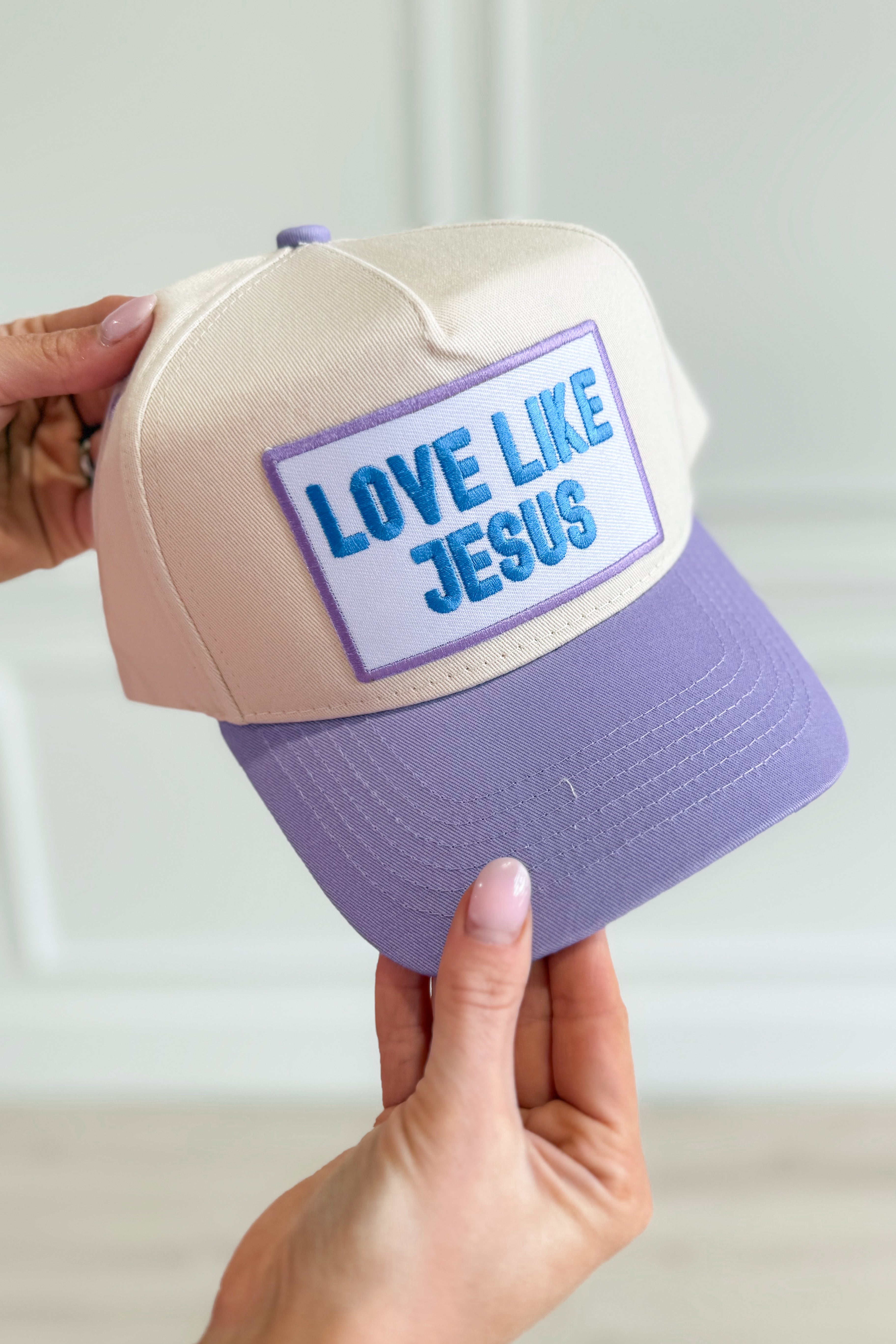 Love Like Jesus Trucker Hat by Kenz Kustomz - Coremarkets