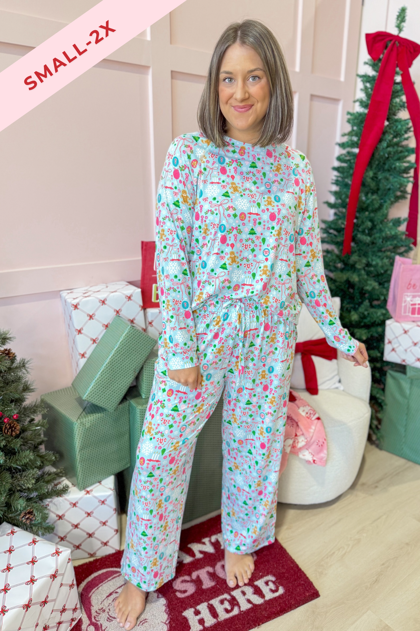 Annie Jolly Jubilee Pajama Set - Coremarkets