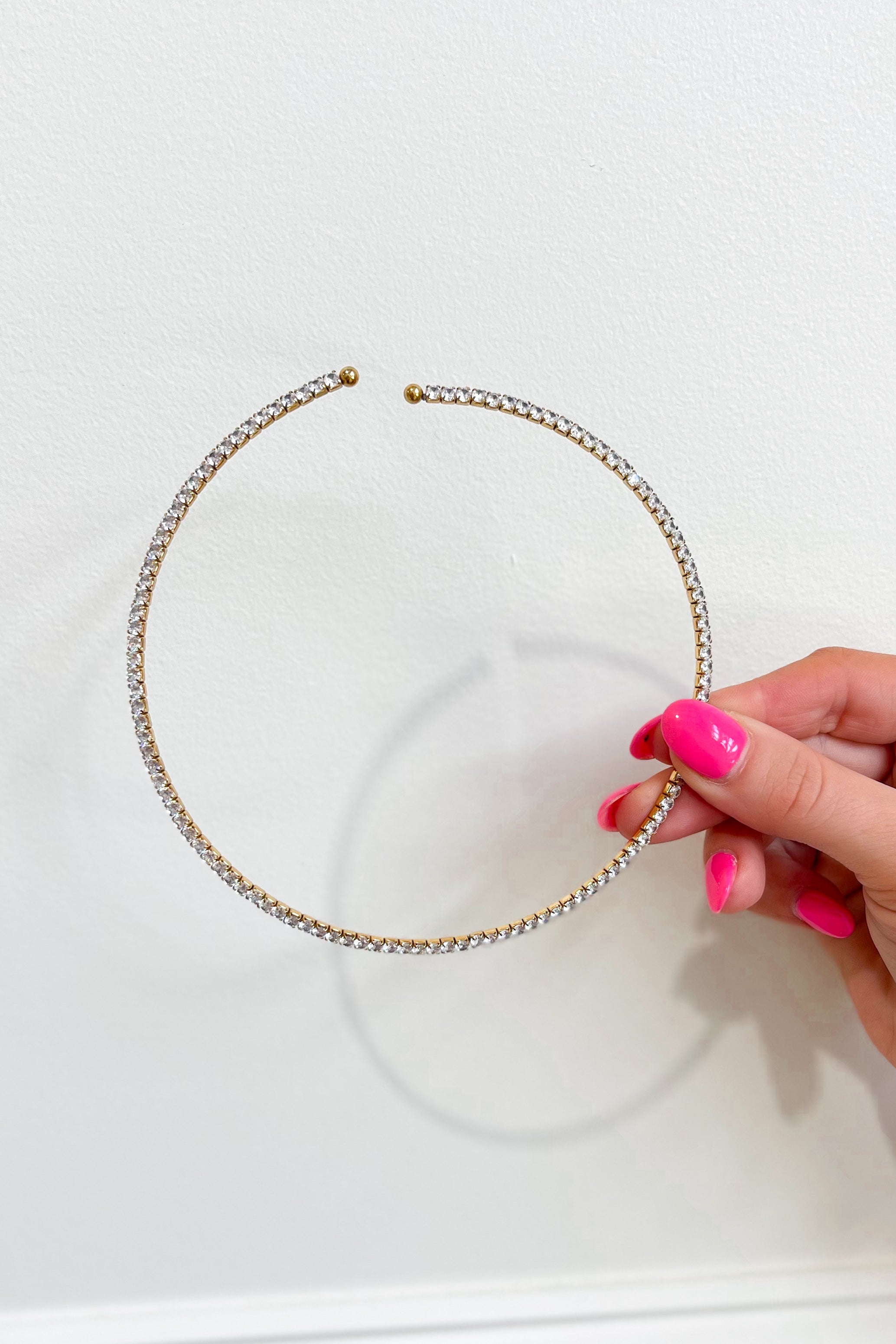 Chansutt Luxe Tennis Necklace GOLD - Coremarkets