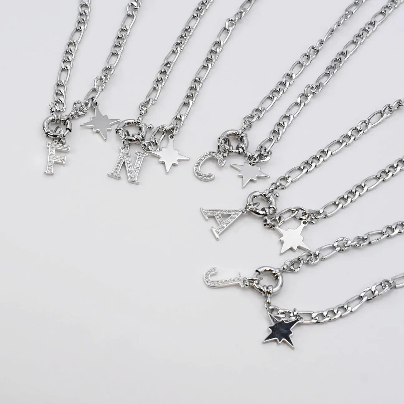 Treasure Jewels Gold/Silver Initial Necklace **PRE-ORDER** - Coremarkets