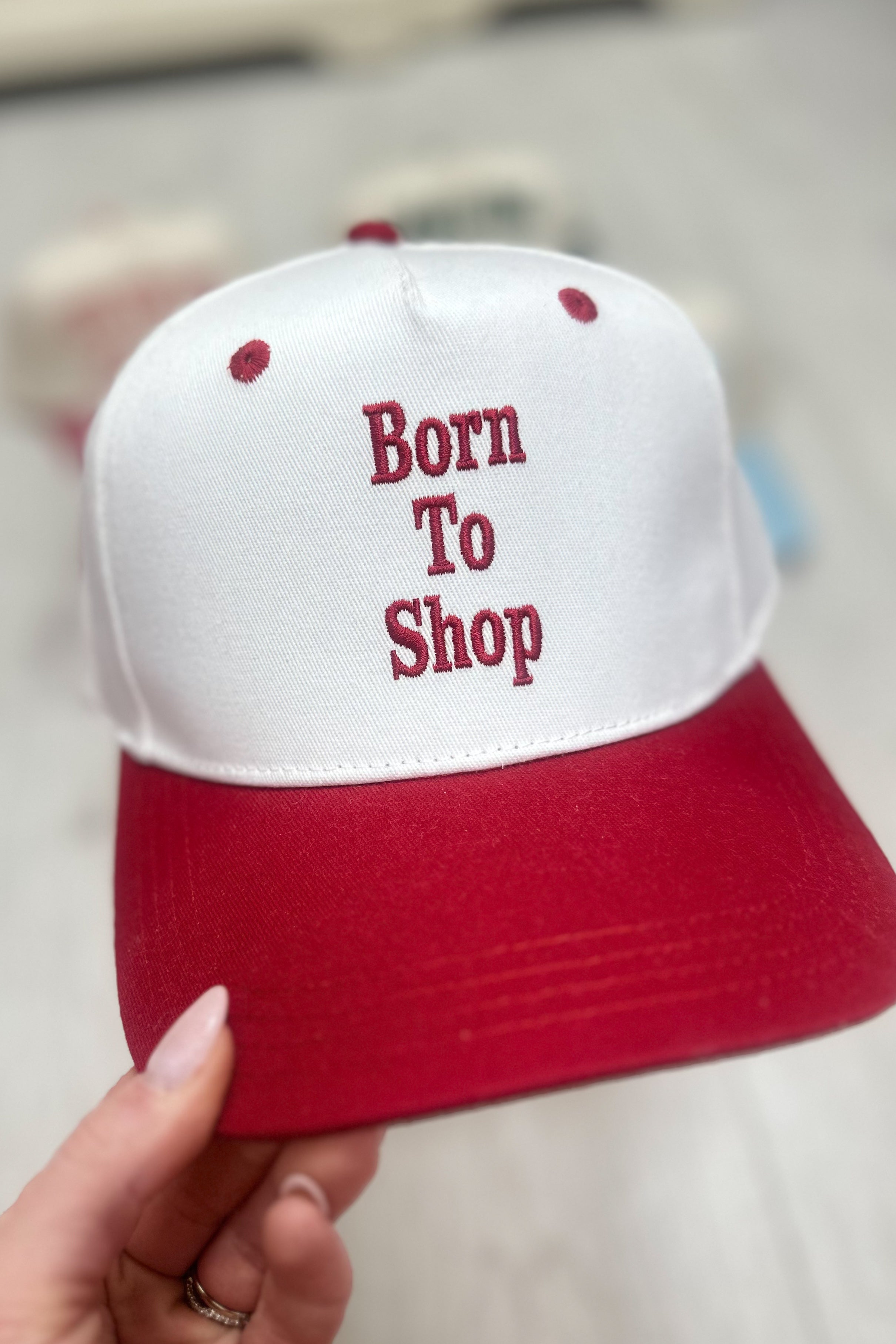 BORN TO SHOP Trucker Hat - Coremarkets