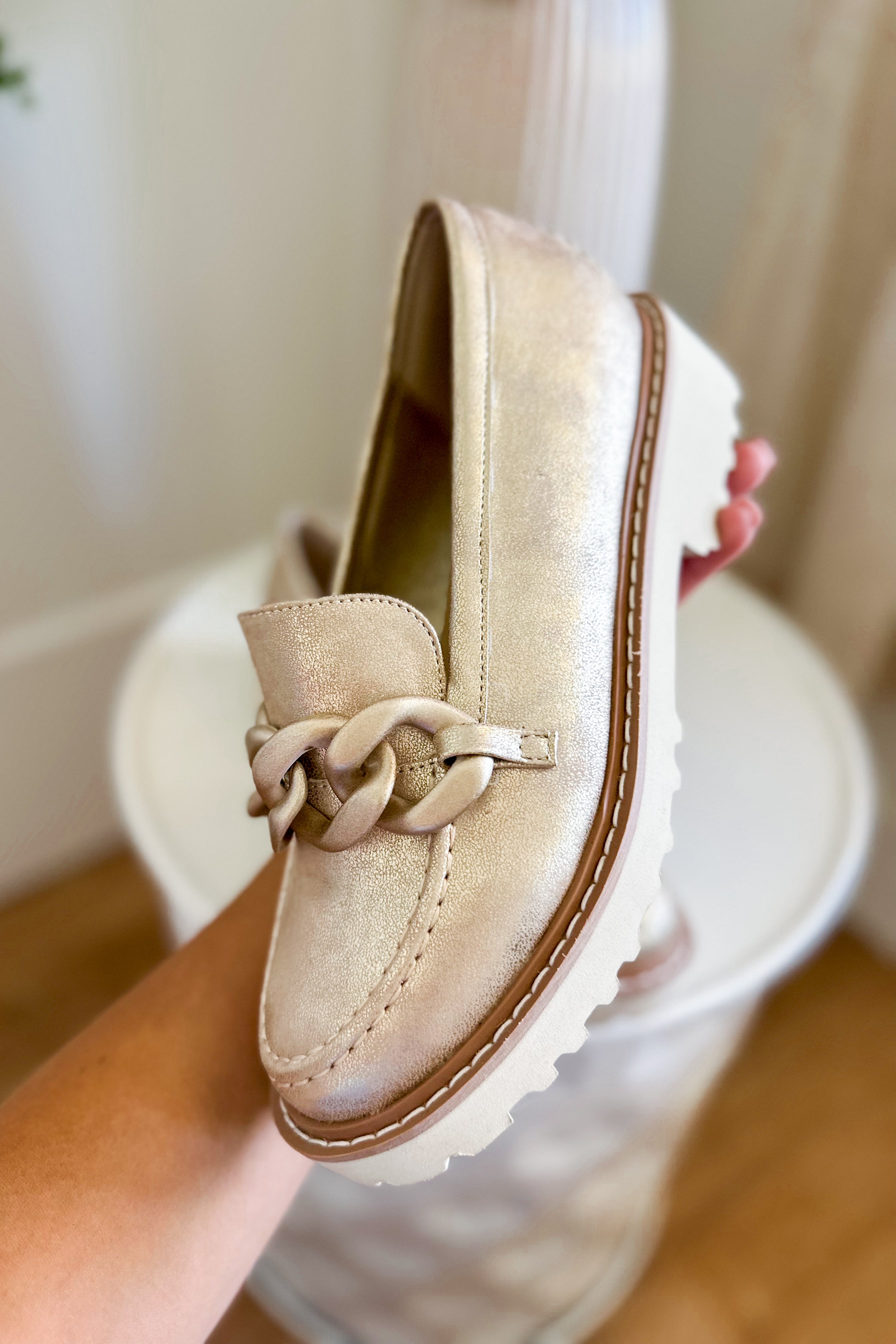 Mora Faux Suede Easy Slip On Loafer Shoe - Coremarkets