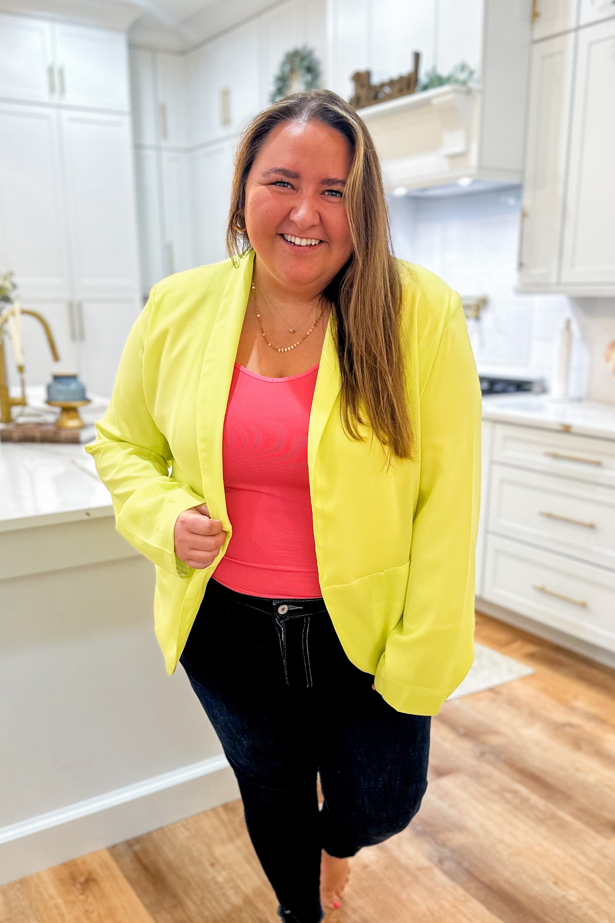 Peyton Long Sleeve Blazer - Coremarkets