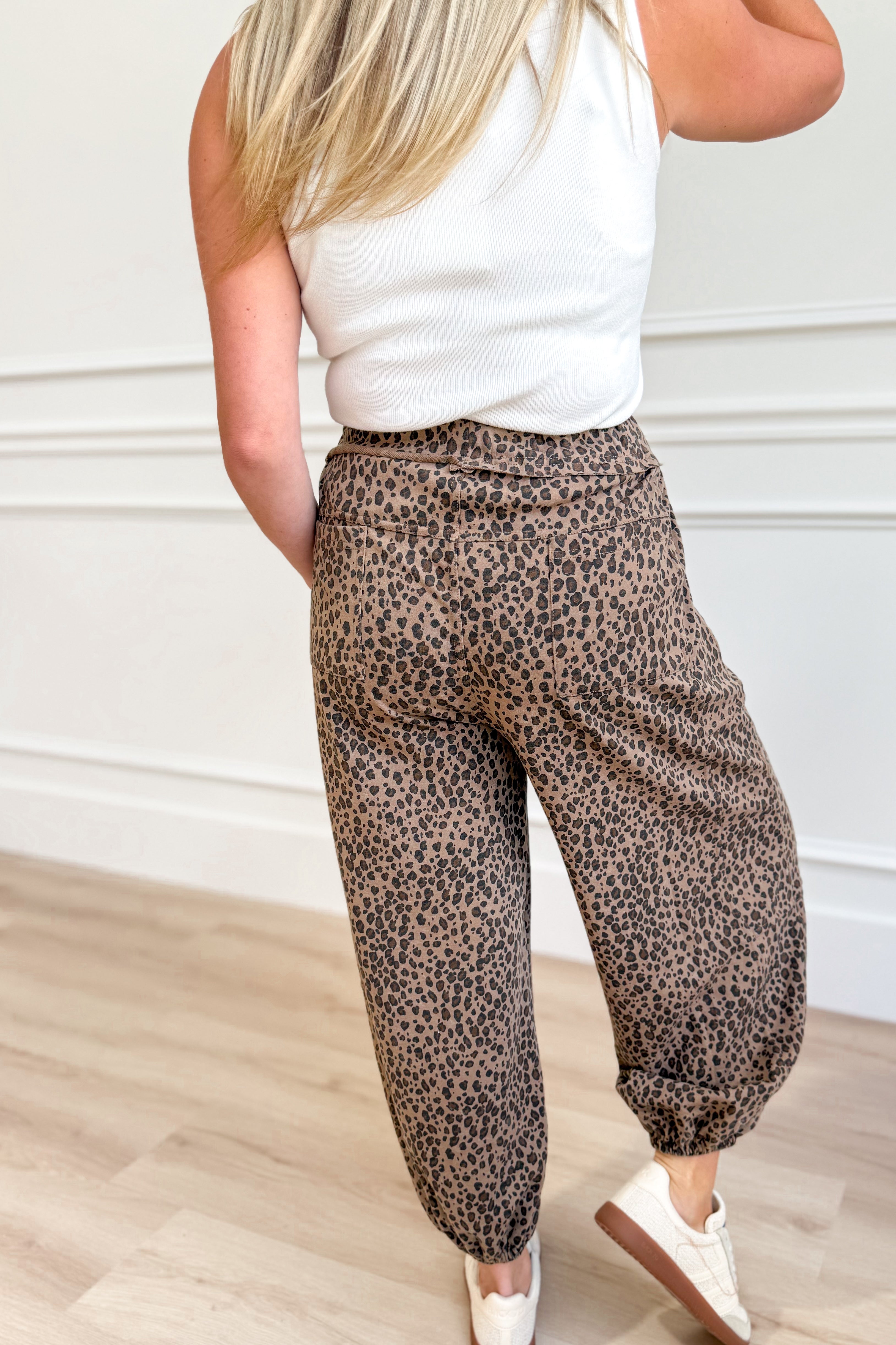 Larry Animal Print Jogger Pant - Coremarkets