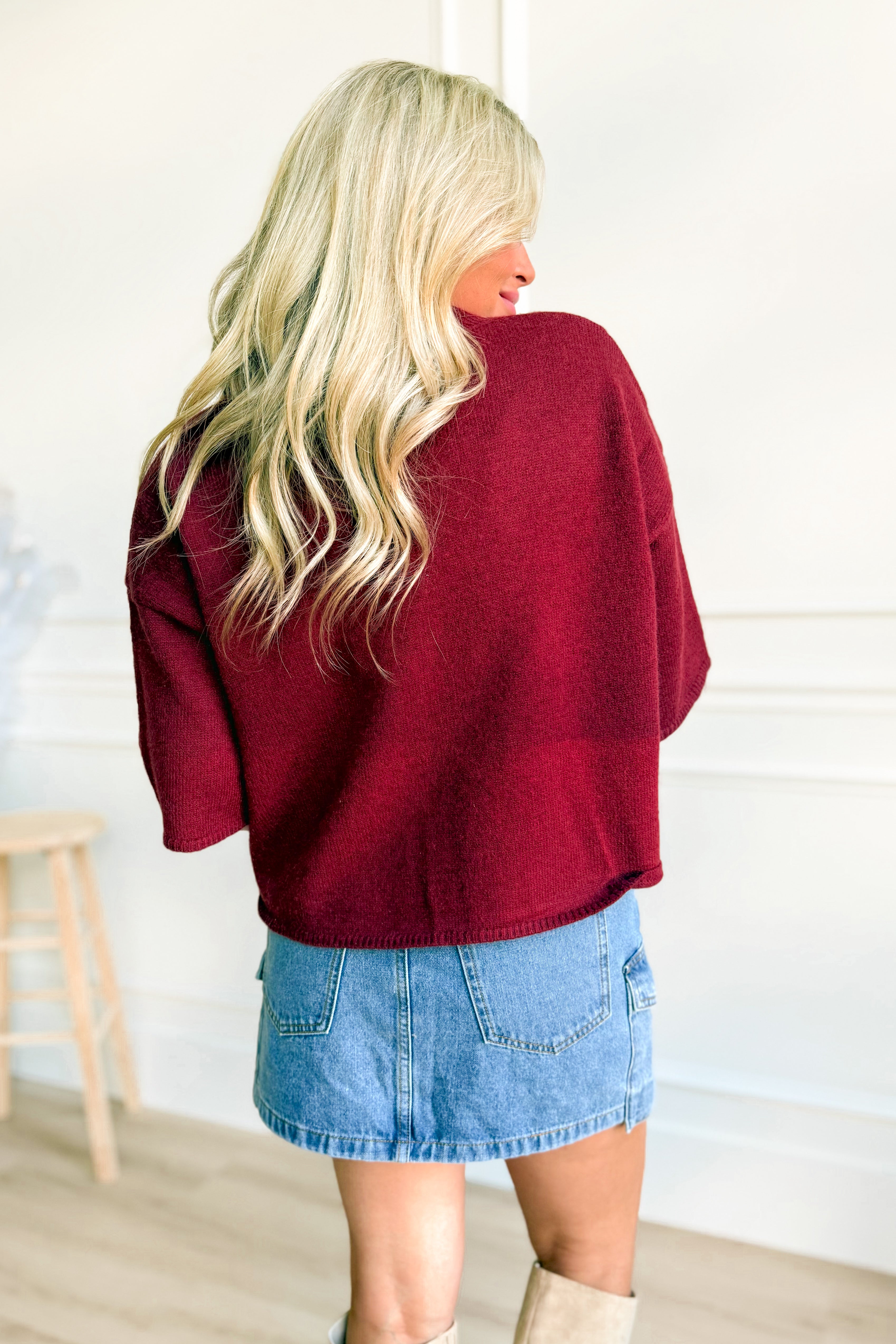 Vanessa Short Sleeve Sweater Top - Coremarkets