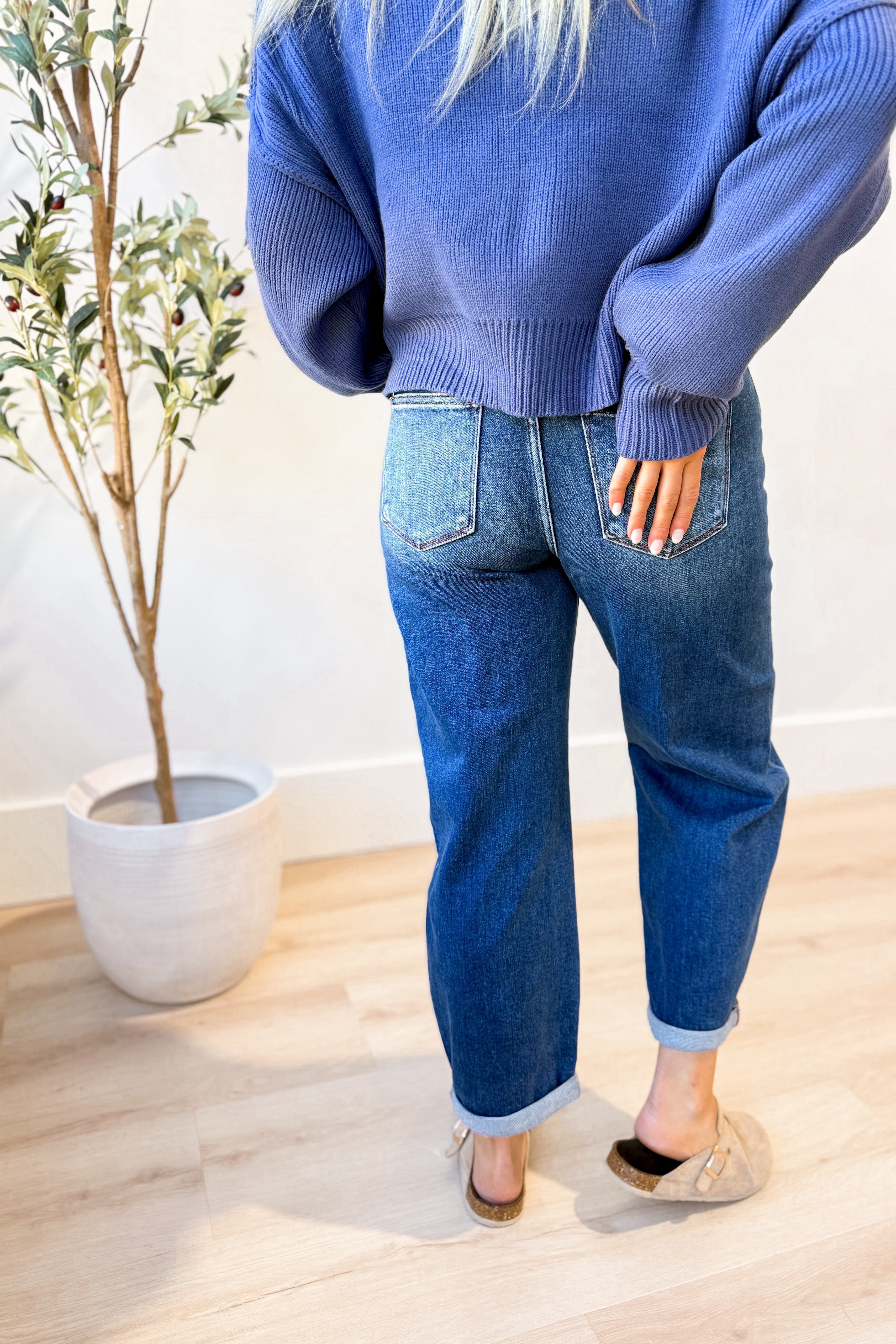 Risen Cody Mid Rise Barrel Jeans [0-3XL] - Coremarkets