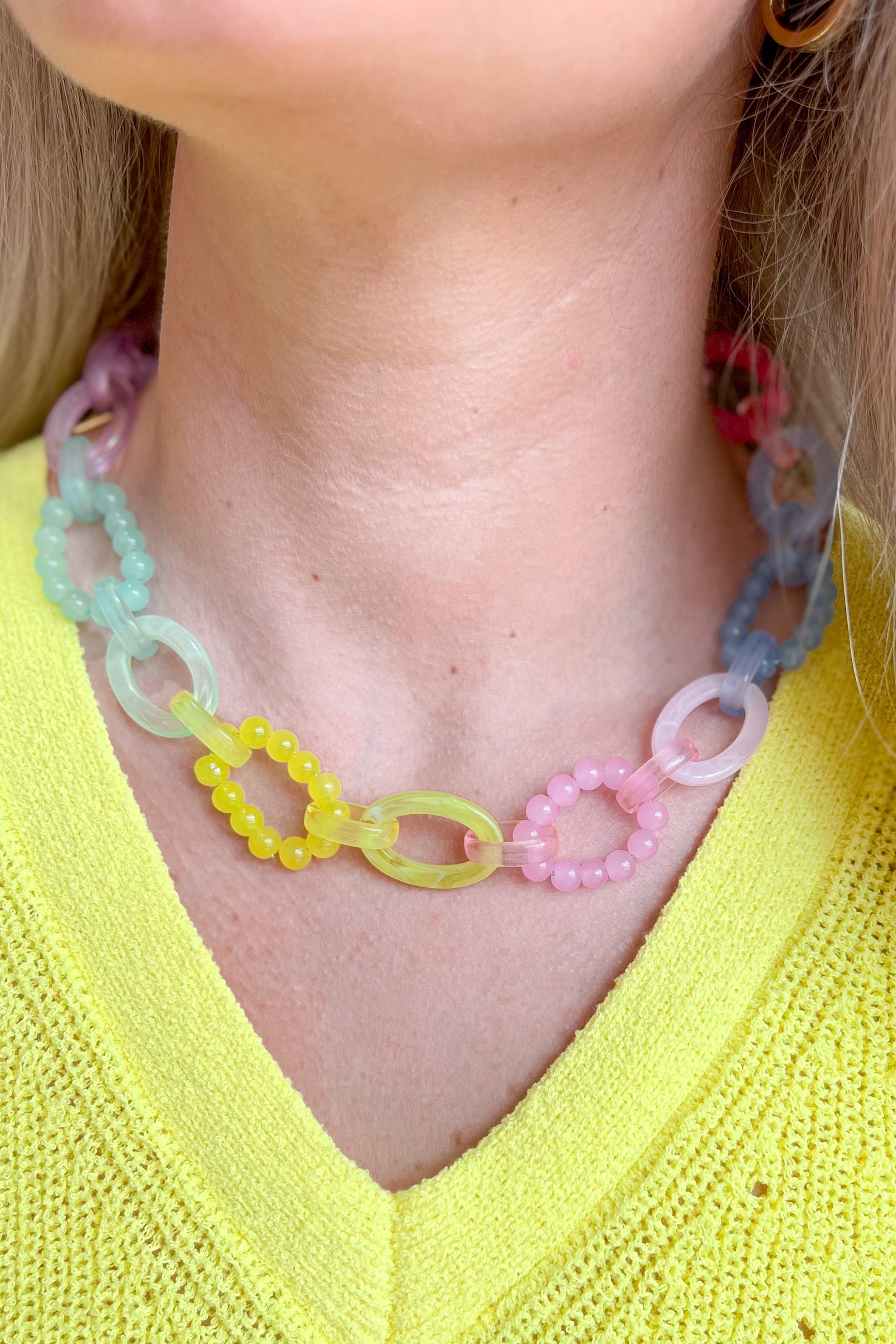 Zenzii Celina Link Necklace - Coremarkets