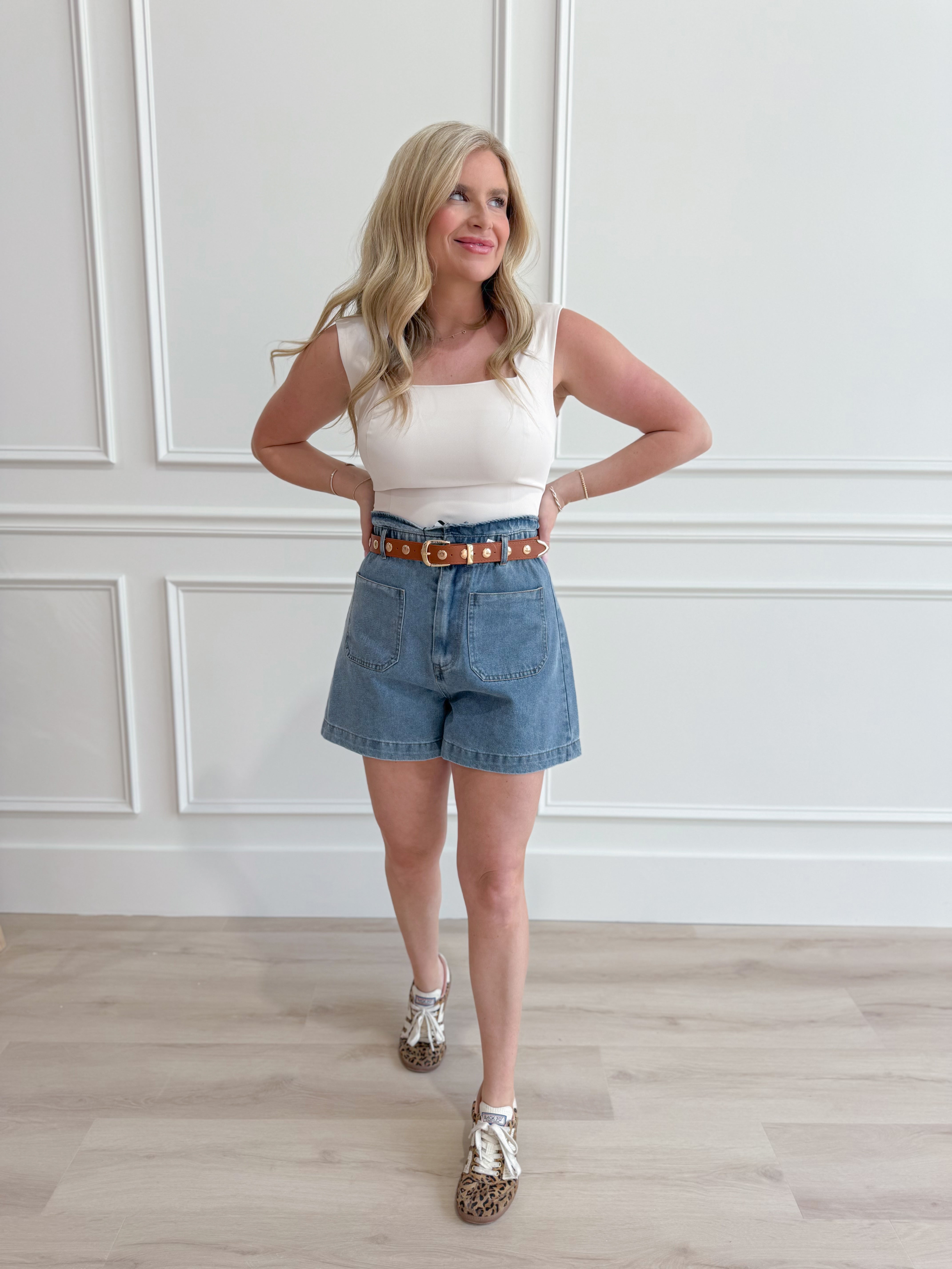 Fully Studded Buckle Belt (multi) - Coremarkets