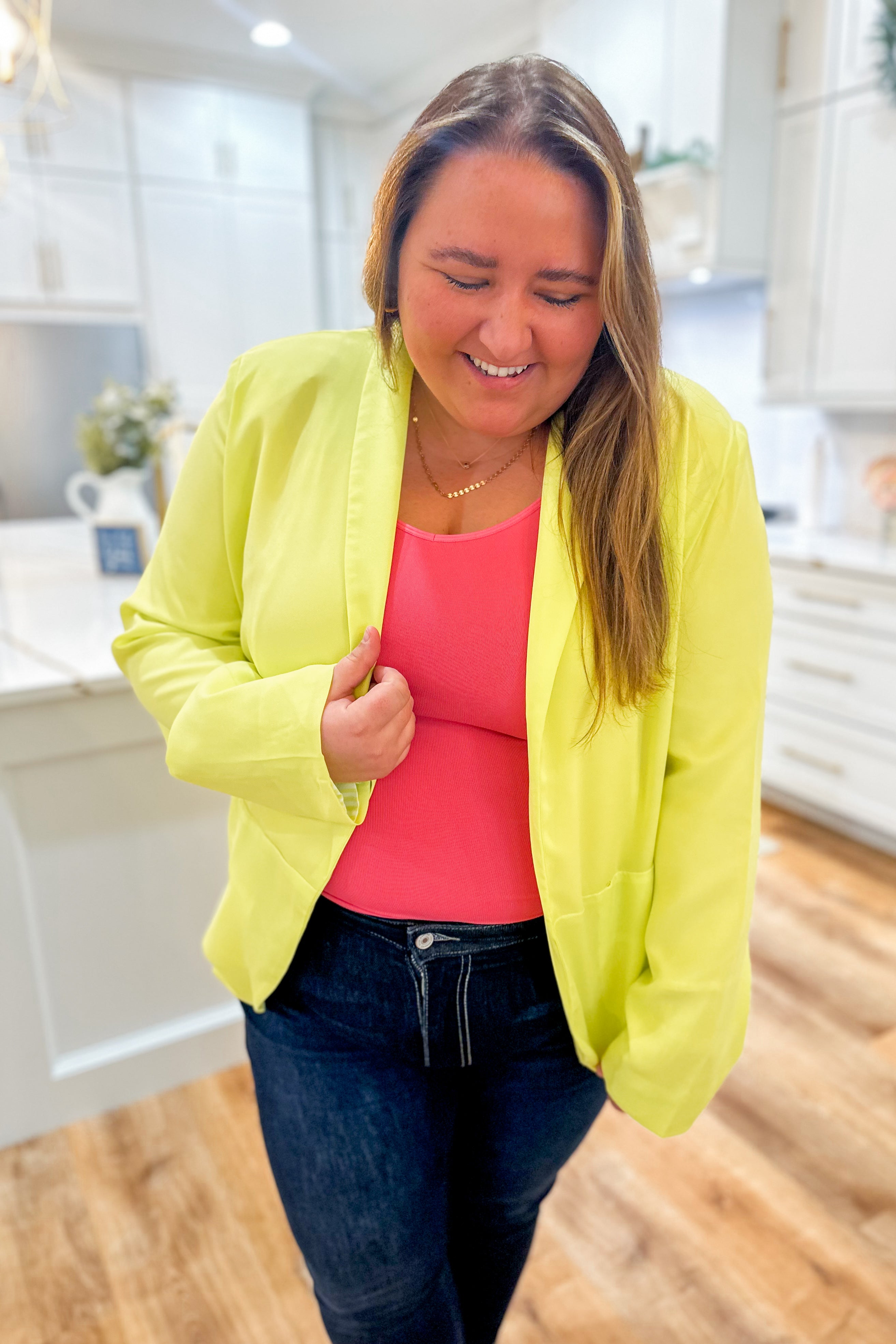 Peyton Long Sleeve Blazer - Coremarkets