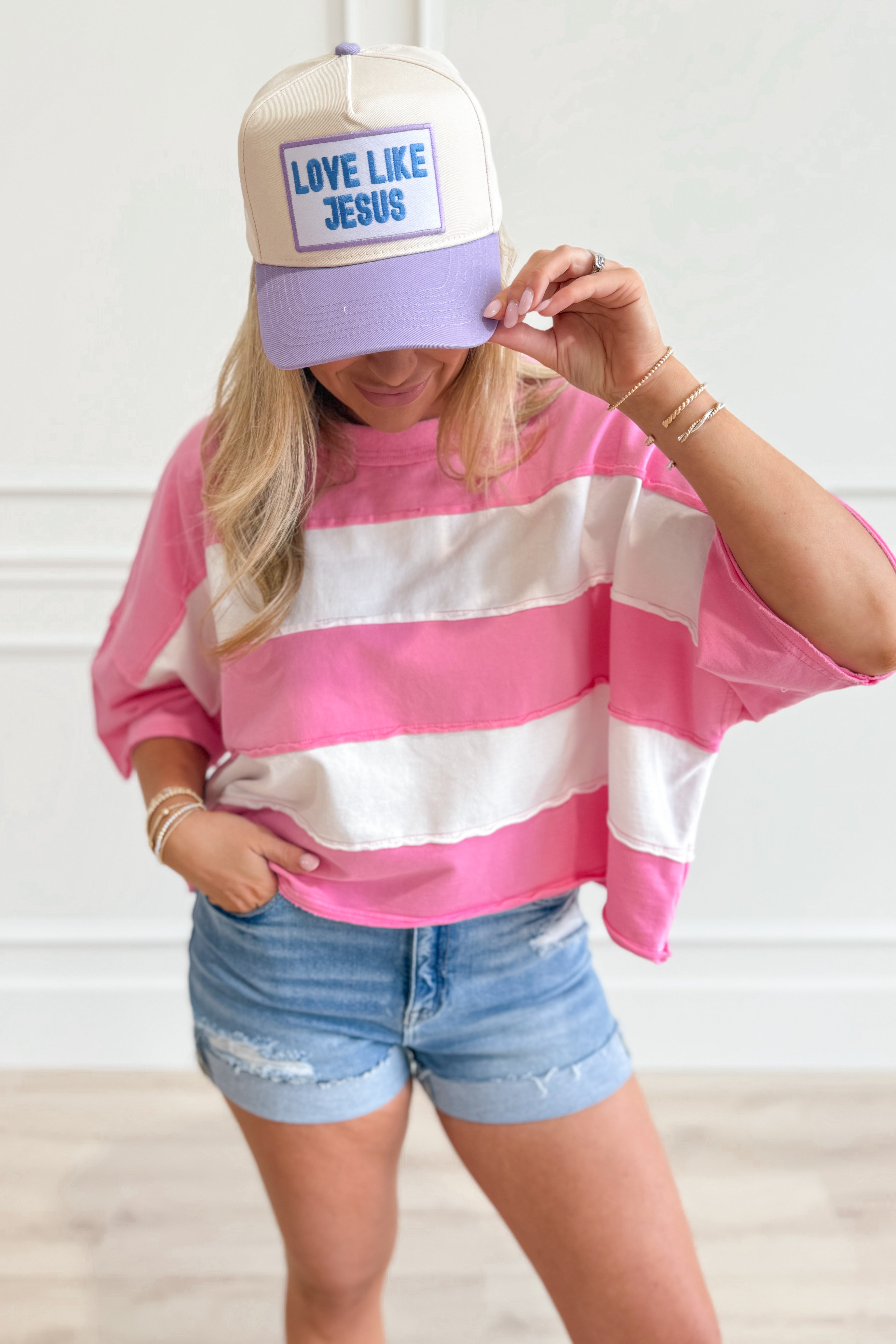 Love Like Jesus Trucker Hat by Kenz Kustomz - Coremarkets