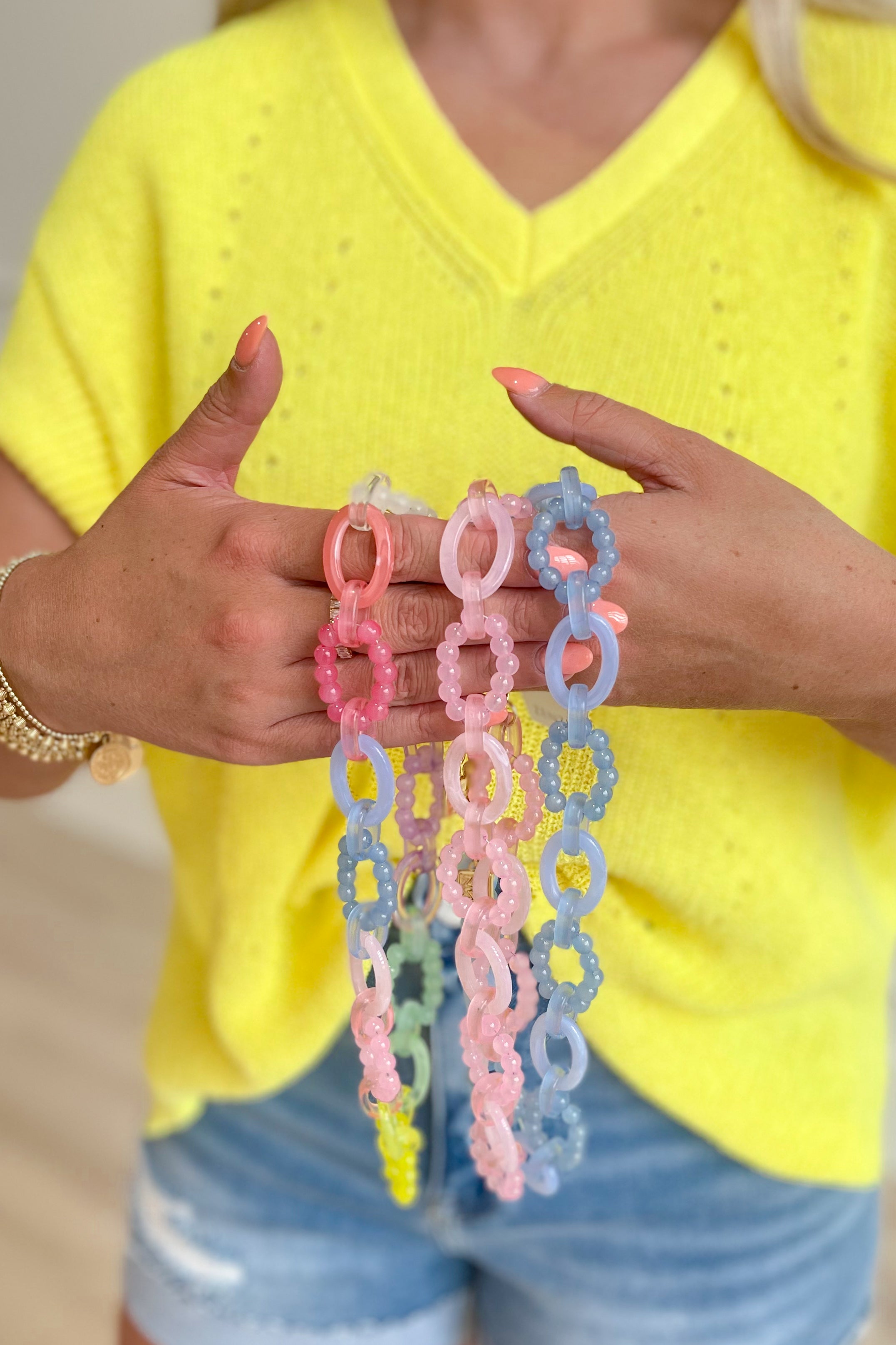 Zenzii Celina Link Necklace - Coremarkets