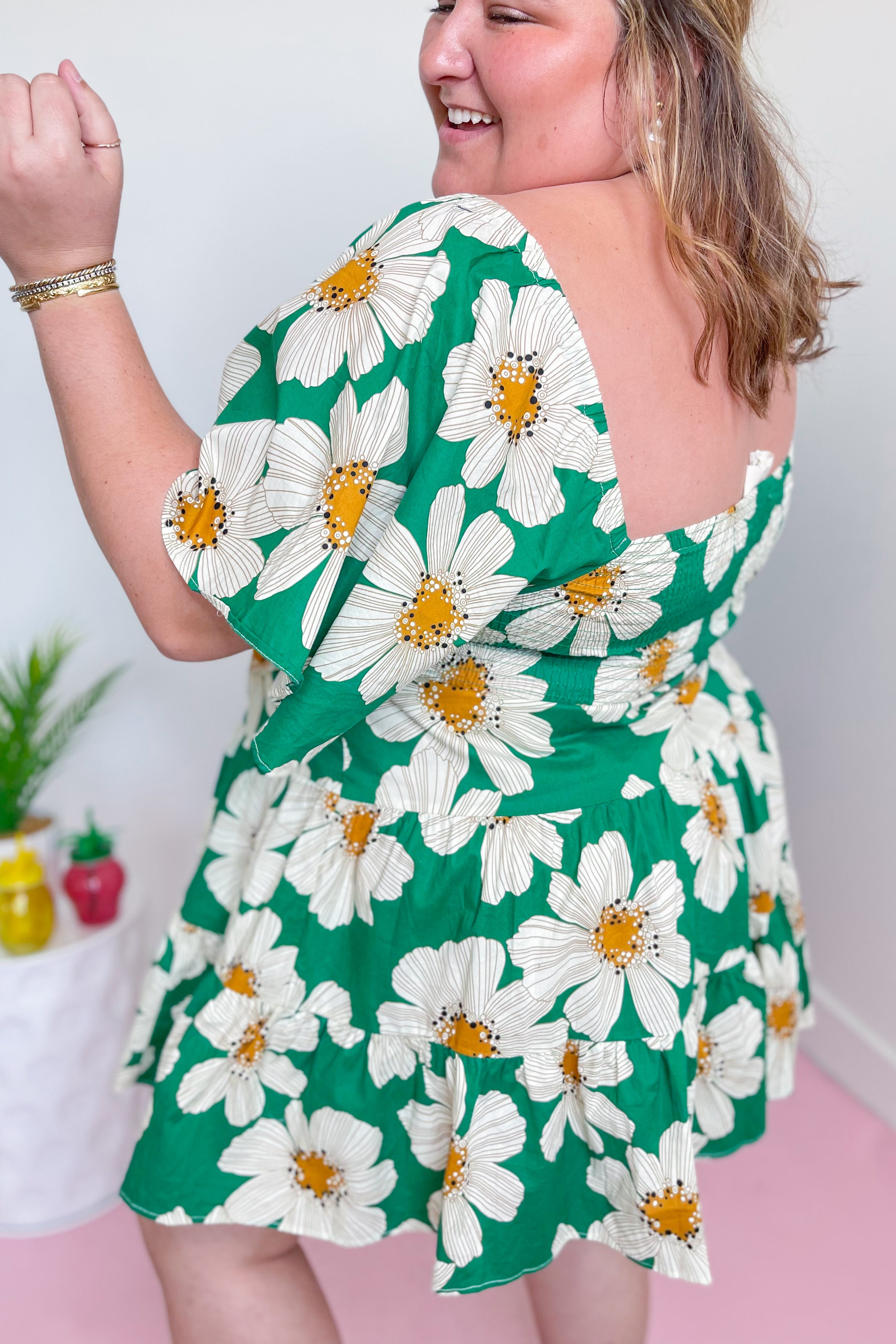 Ella Daisy Print Dress - Coremarkets