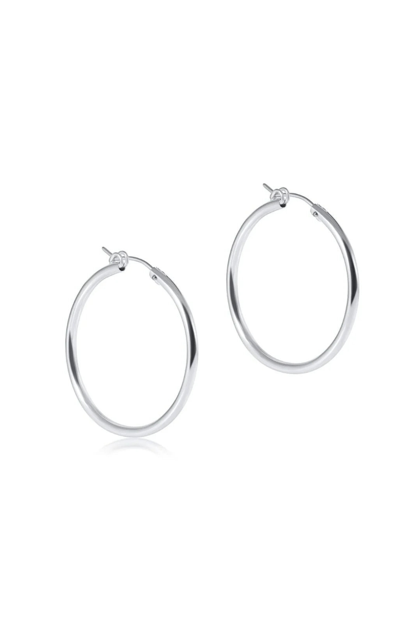 Enewton 1.25” Round Sterling Hoop - Coremarkets
