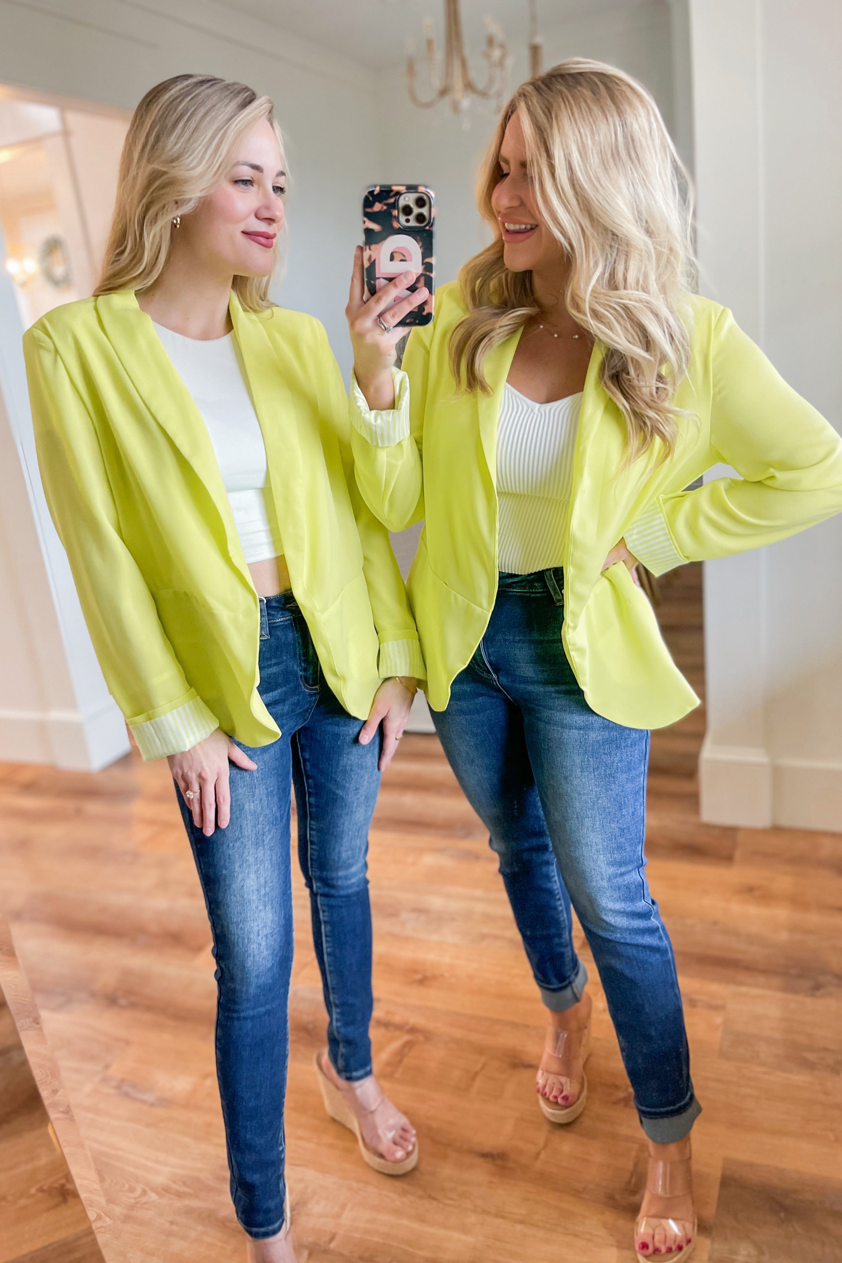 Peyton Long Sleeve Blazer - Coremarkets