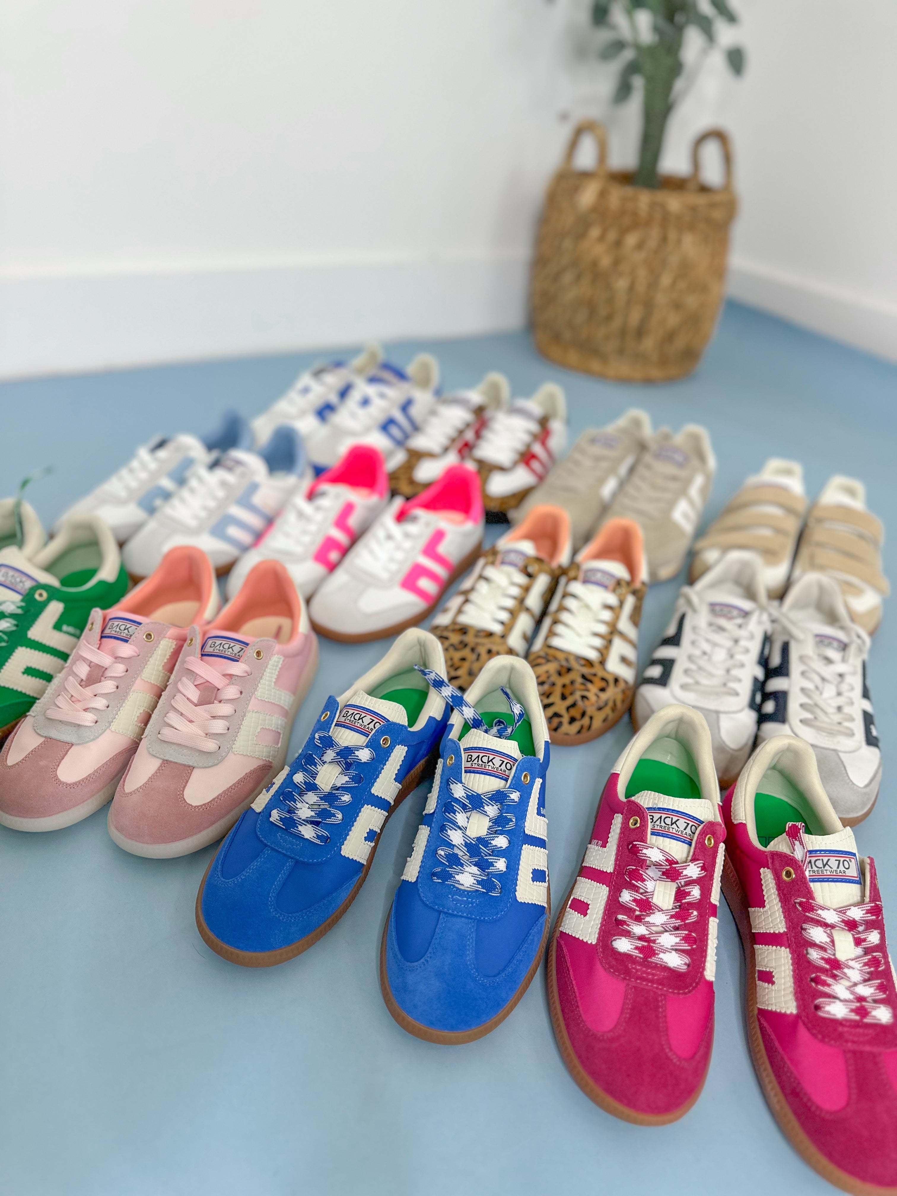 BACK70 Ghost Sneakers in Blue Milk - Coremarkets