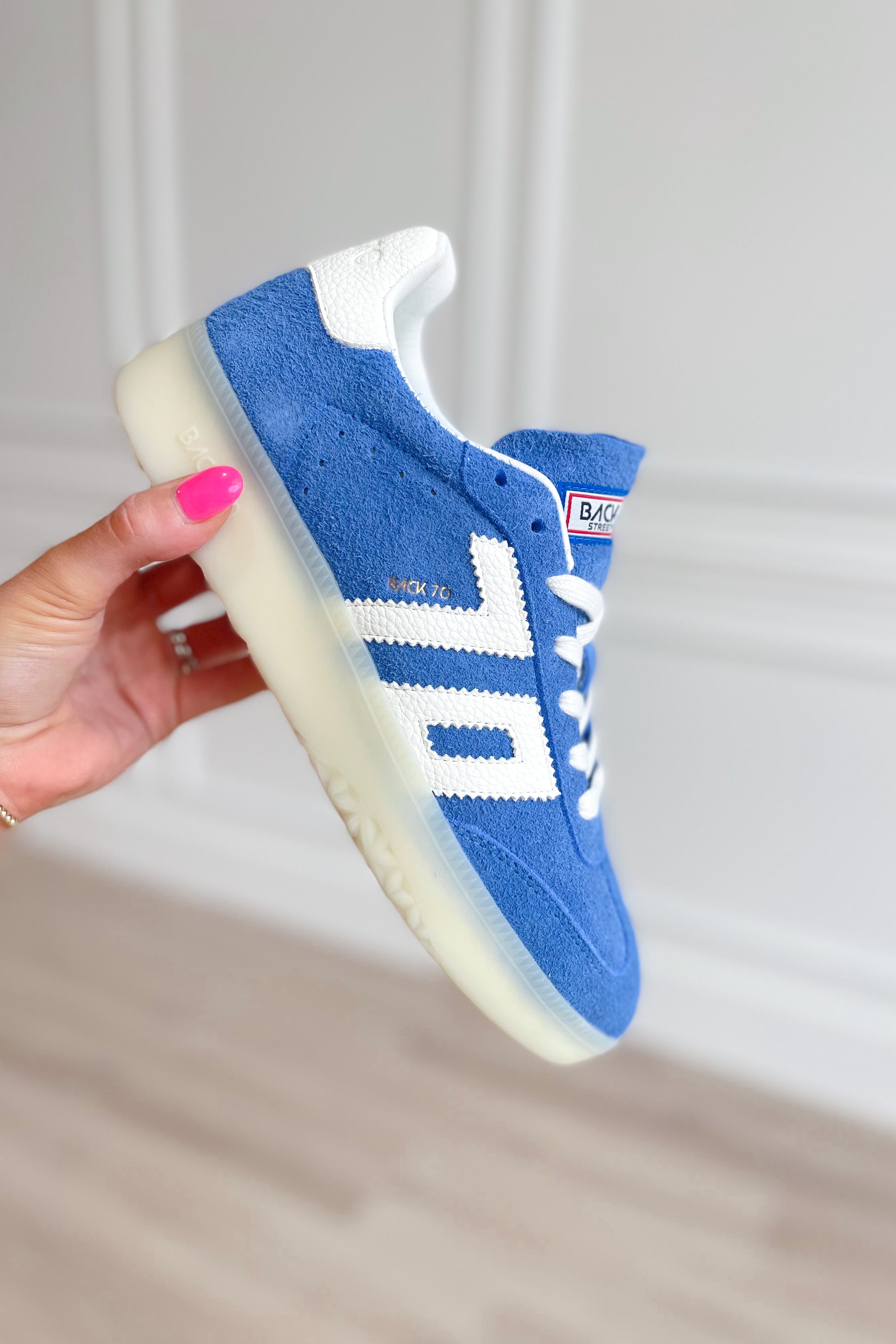 BACK70 Boston 2505 Sneaker in Blue - Coremarkets