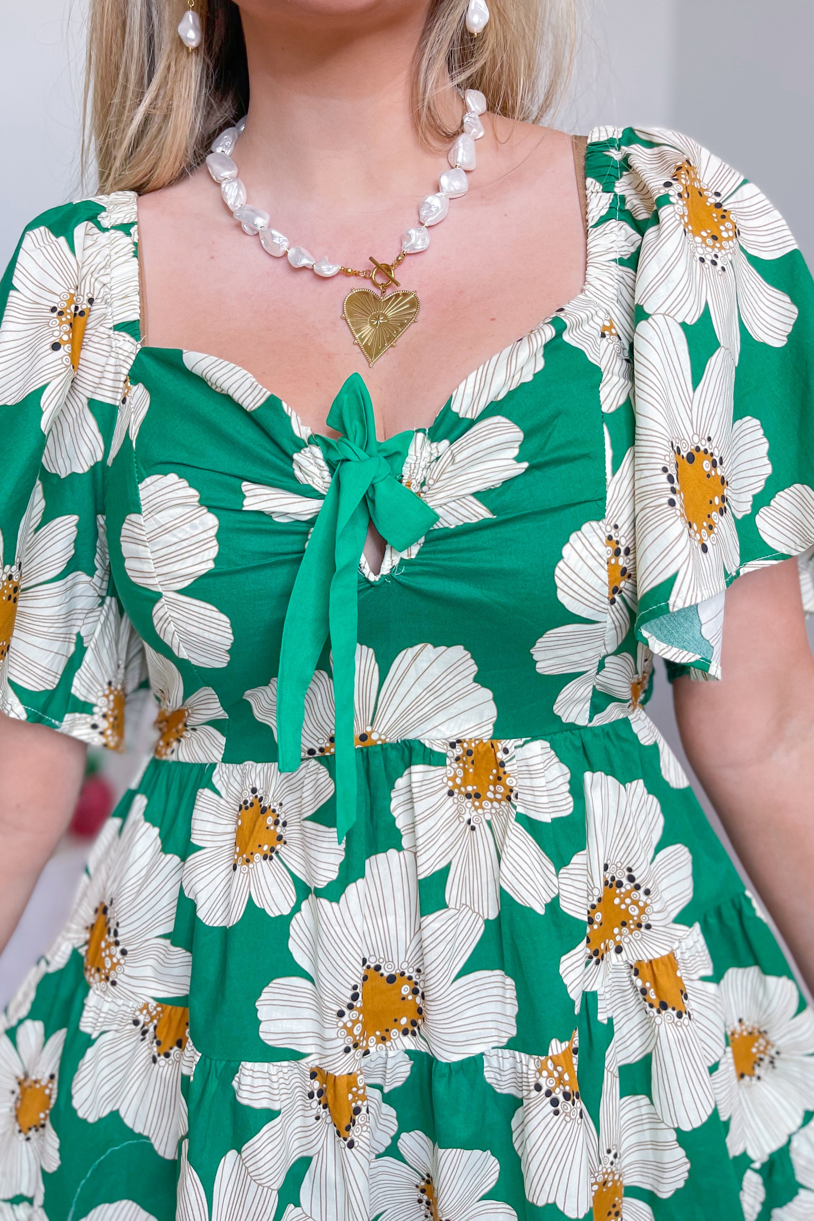 Ella Daisy Print Dress - Coremarkets