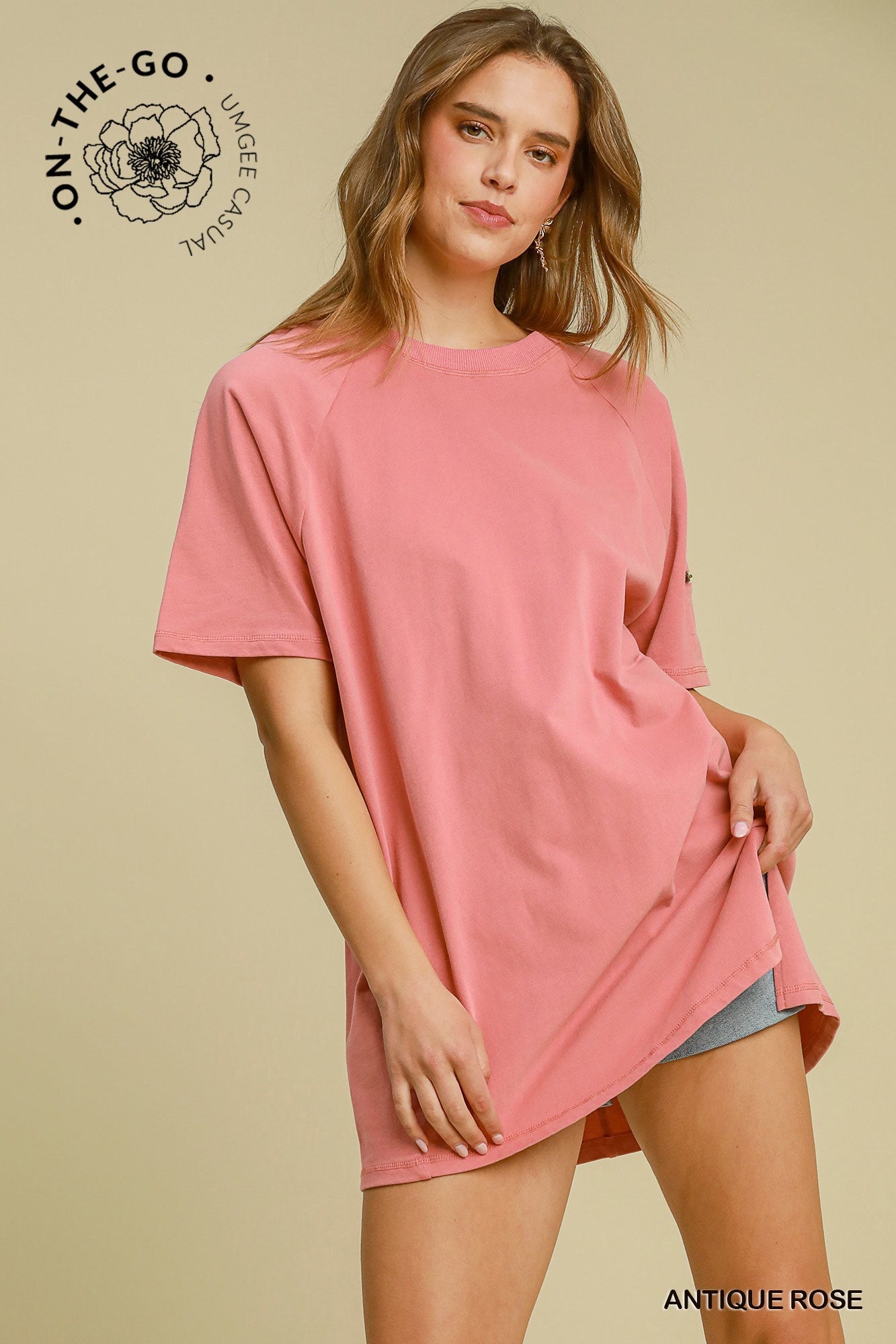 Sandy Raglan Sleeve T-Shirt Top - Coremarkets