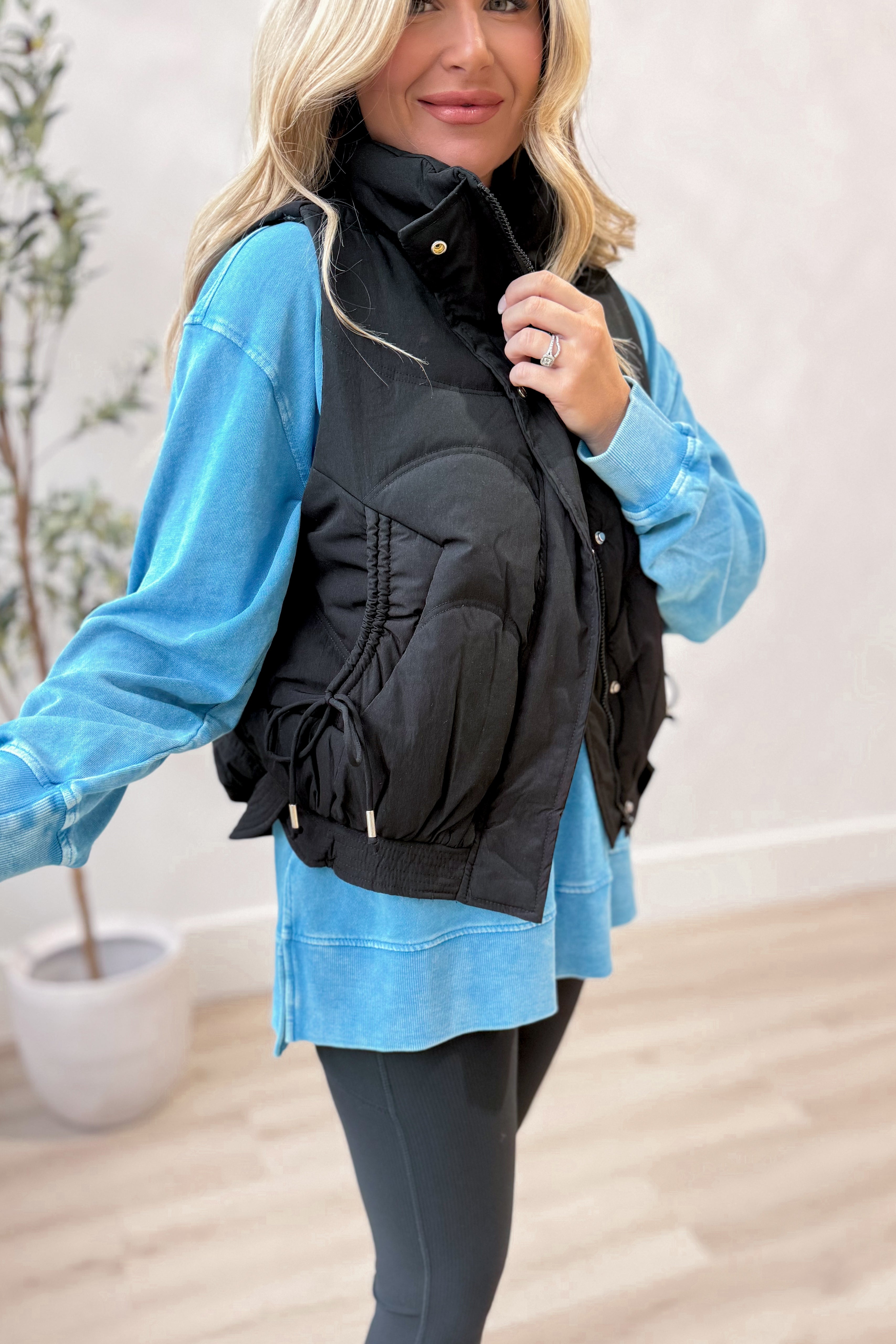 Abby Quilted Puffer Vest - Coremarkets