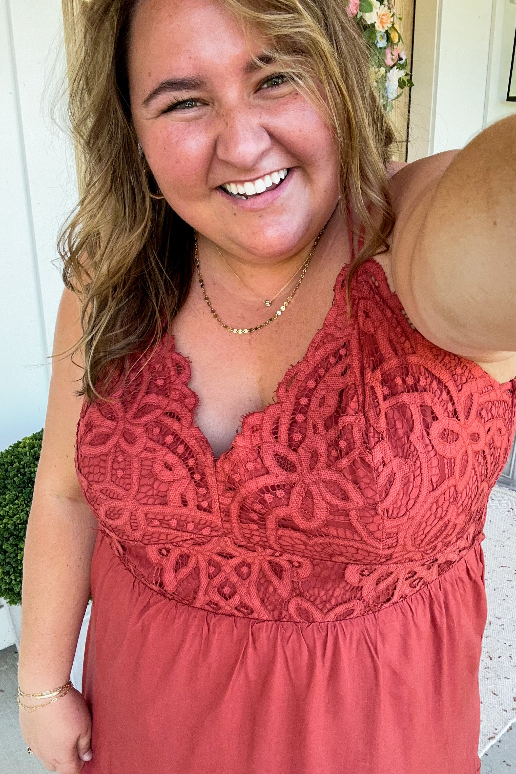 Blair Lace Detail Flare Dress *FINAL SALE* - Coremarkets