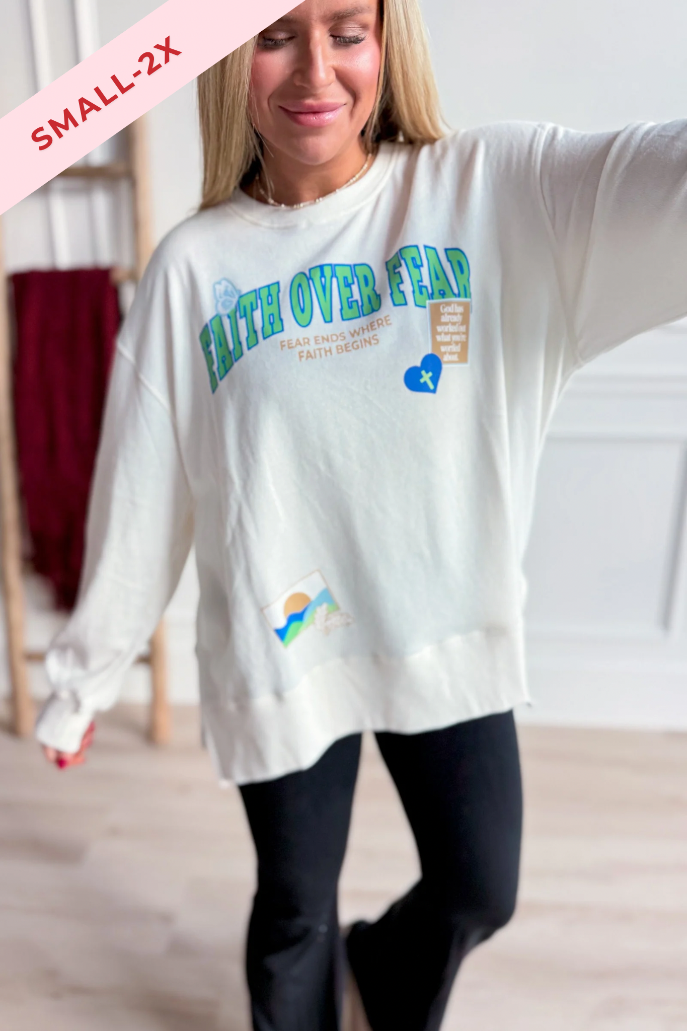 Faith Over Fear Pullover - Coremarkets