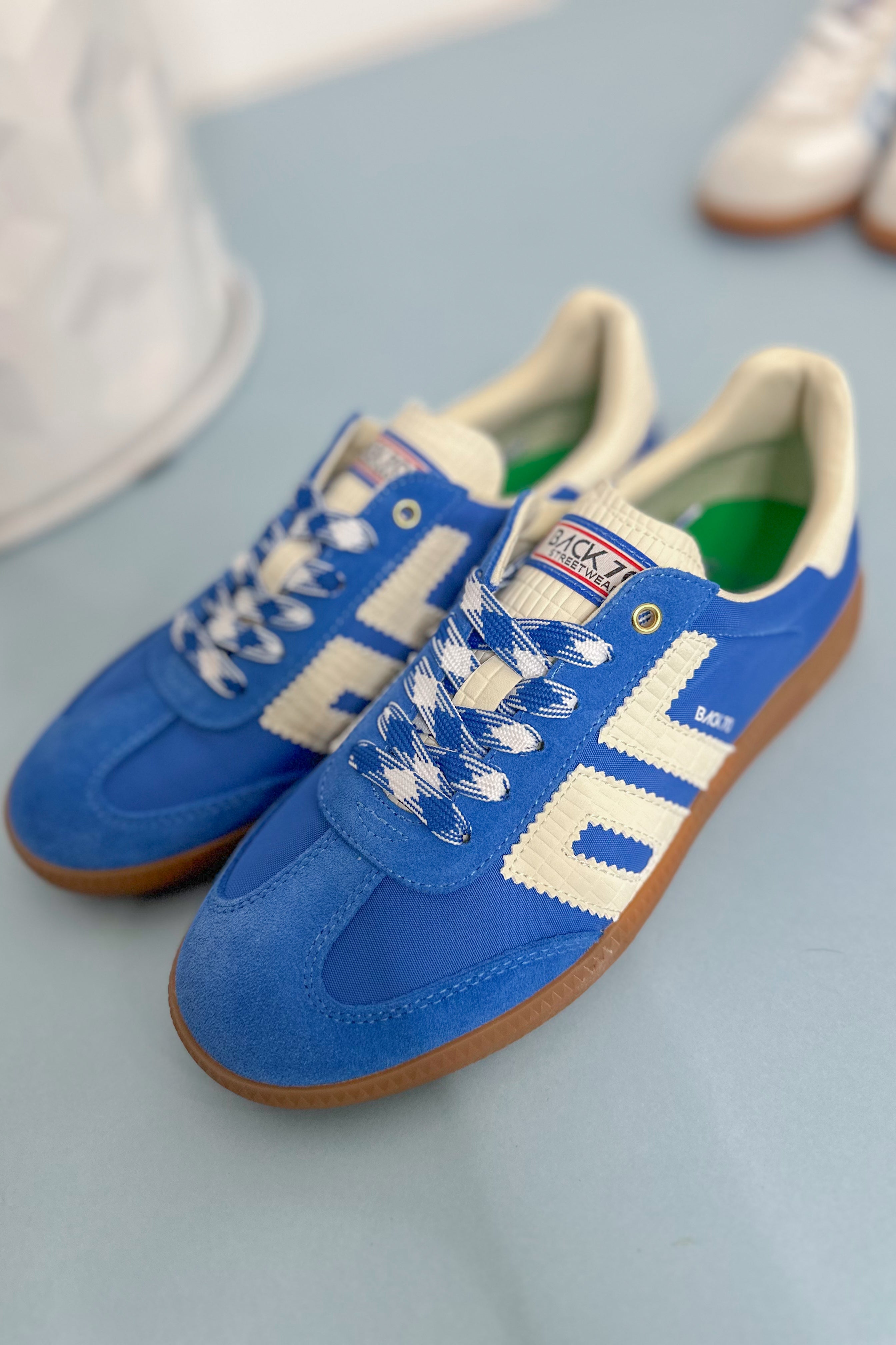 BACK70 Ghost Sneakers in Blue Milk - Coremarkets