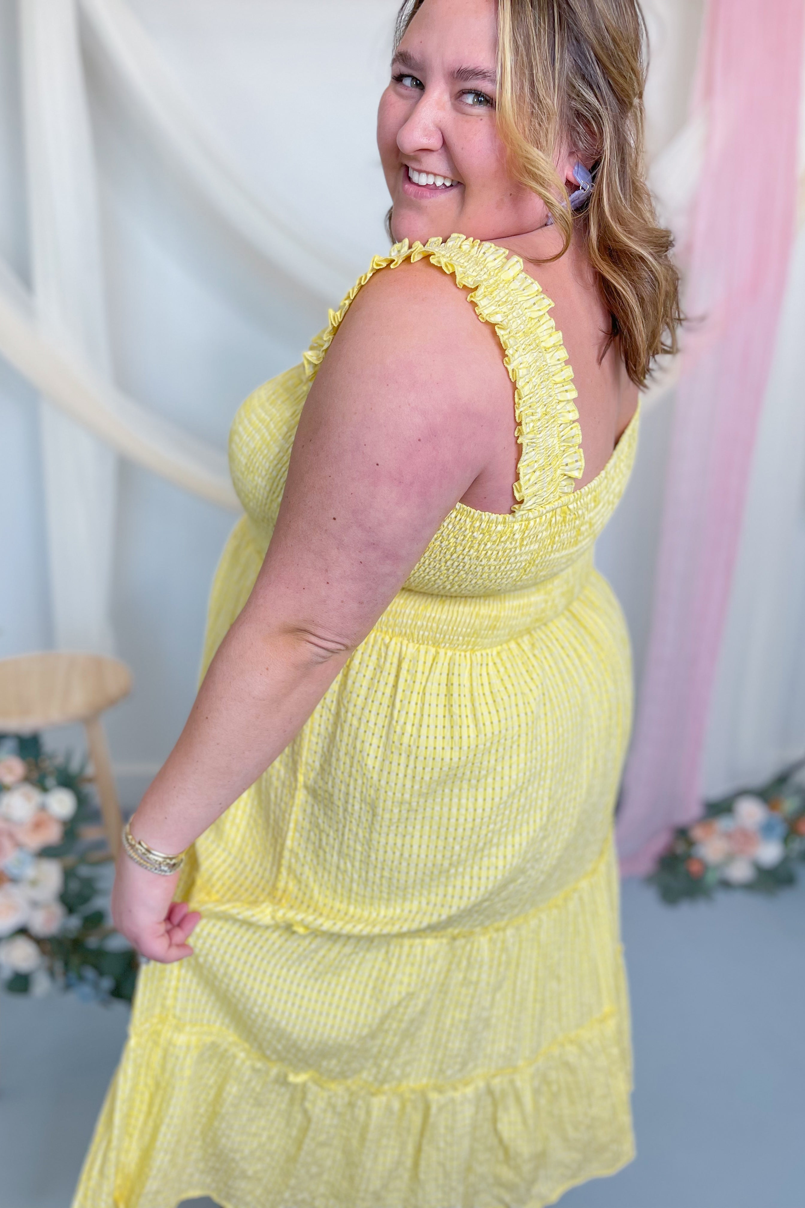 Sunny Tiered Midi Dress - Coremarkets
