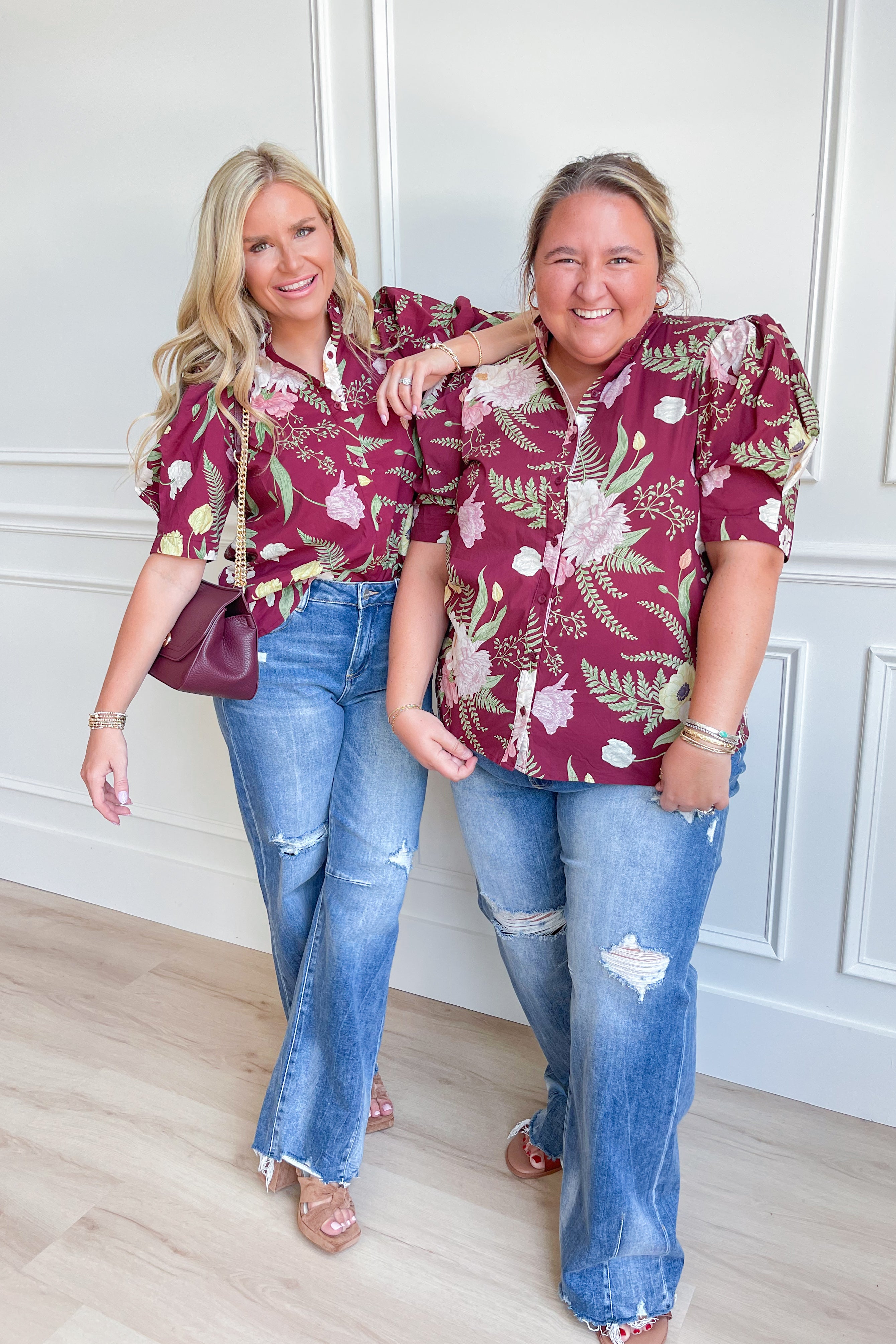 Sandra Floral Puff Sleeve Top - Coremarkets