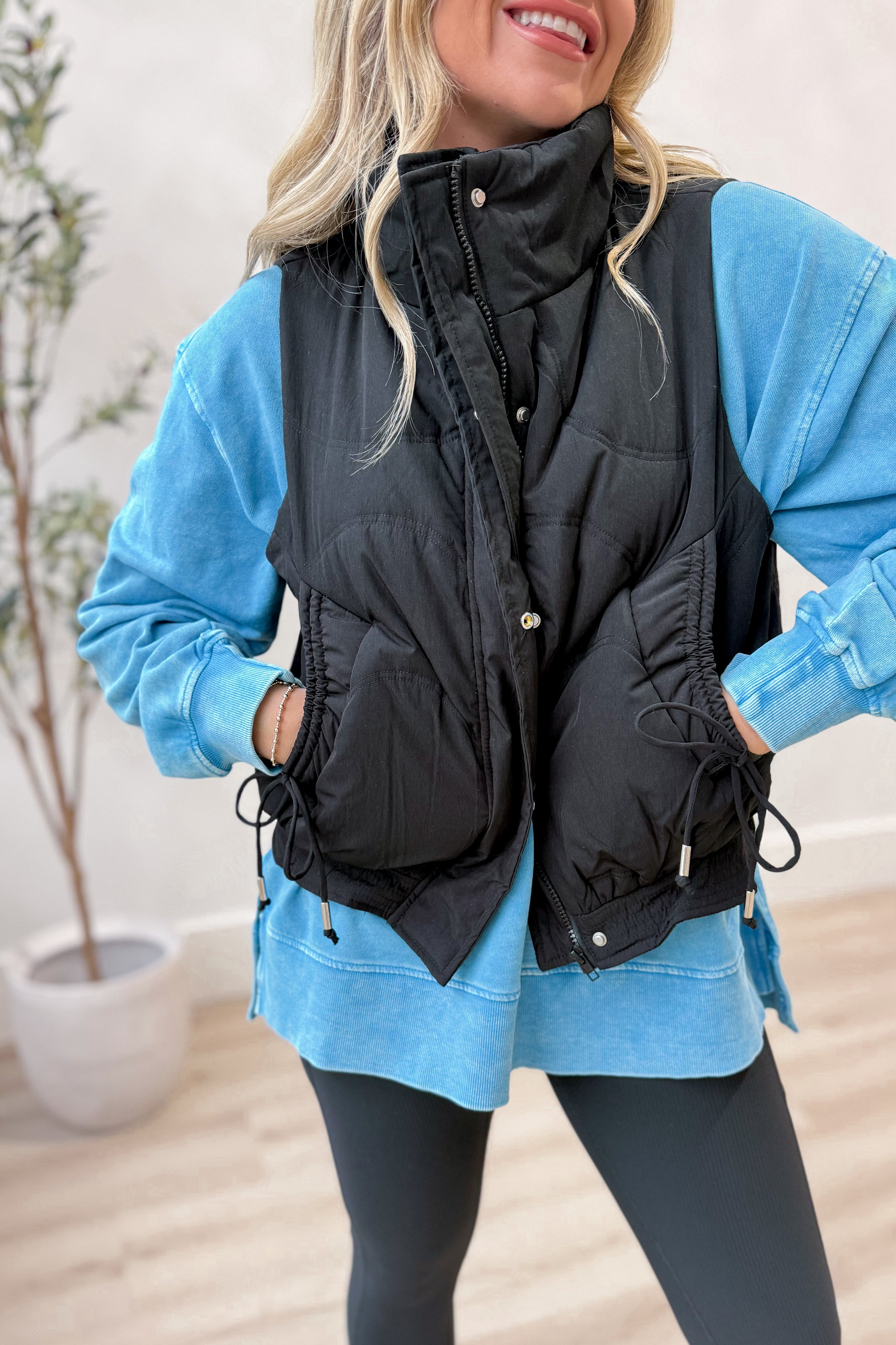 Abby Quilted Puffer Vest - Coremarkets