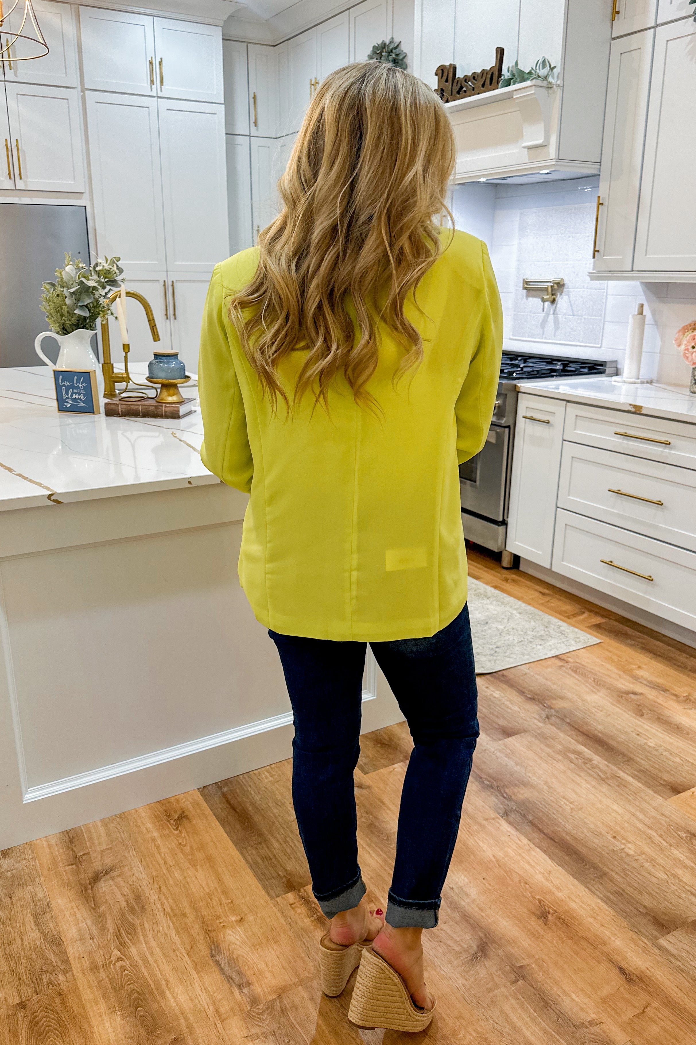 Peyton Long Sleeve Blazer - Coremarkets