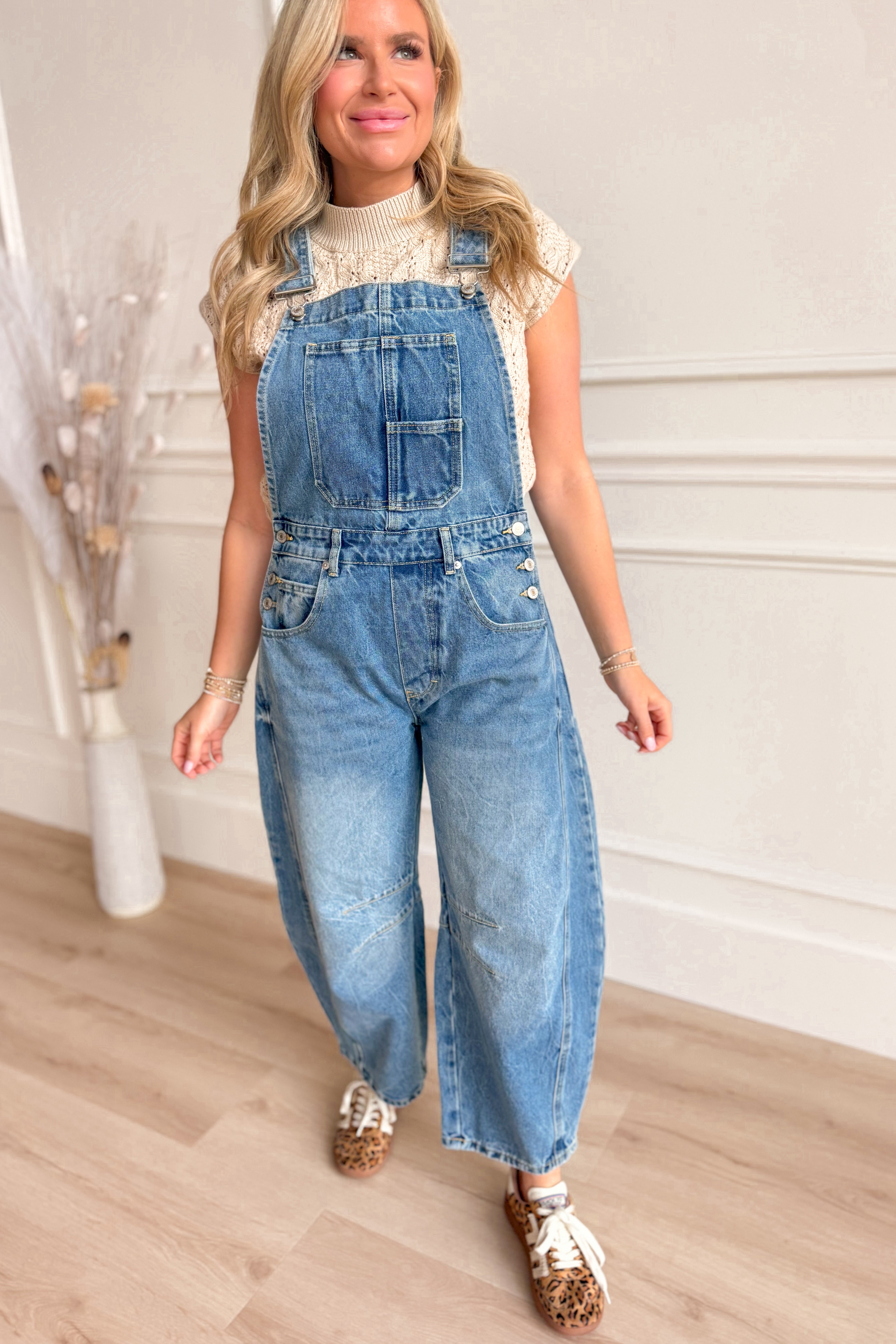 Georgie Denim Overalls - Coremarkets