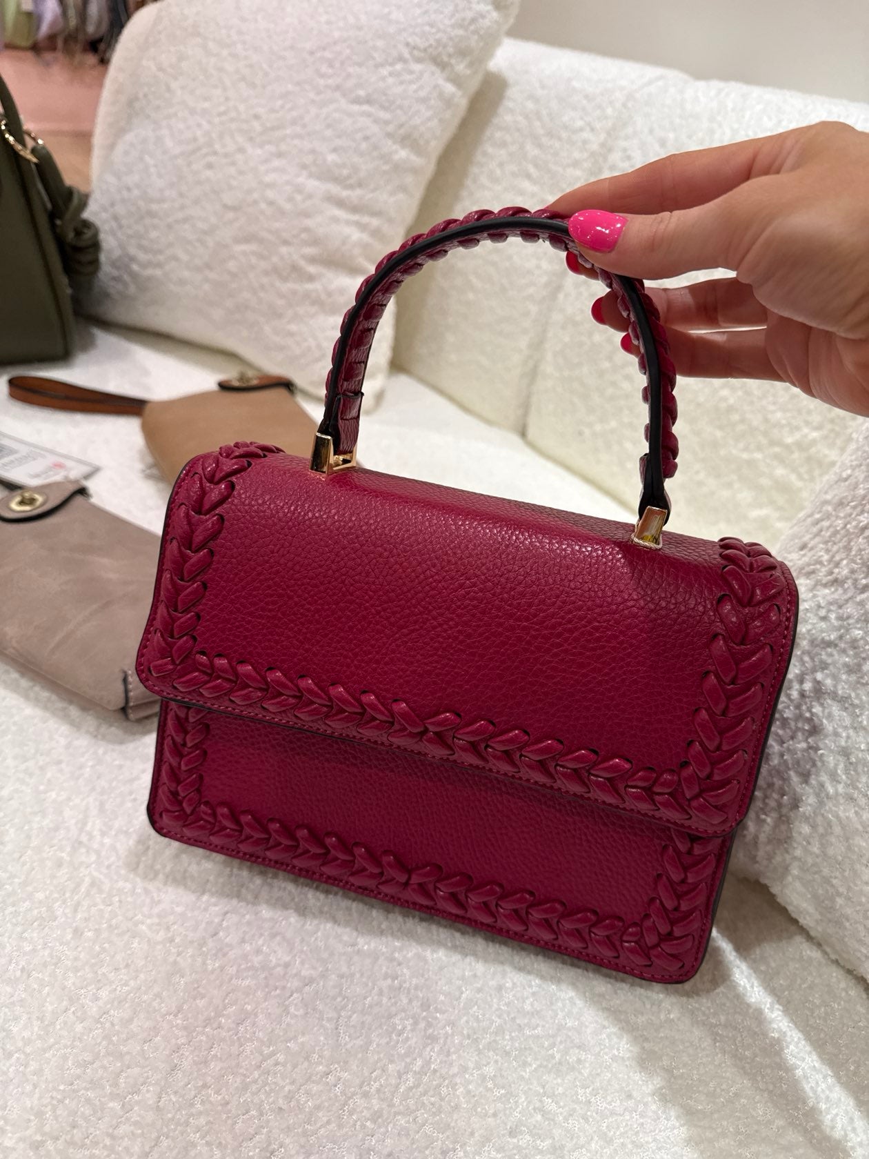 Felicia Braided Handbag - Coremarkets