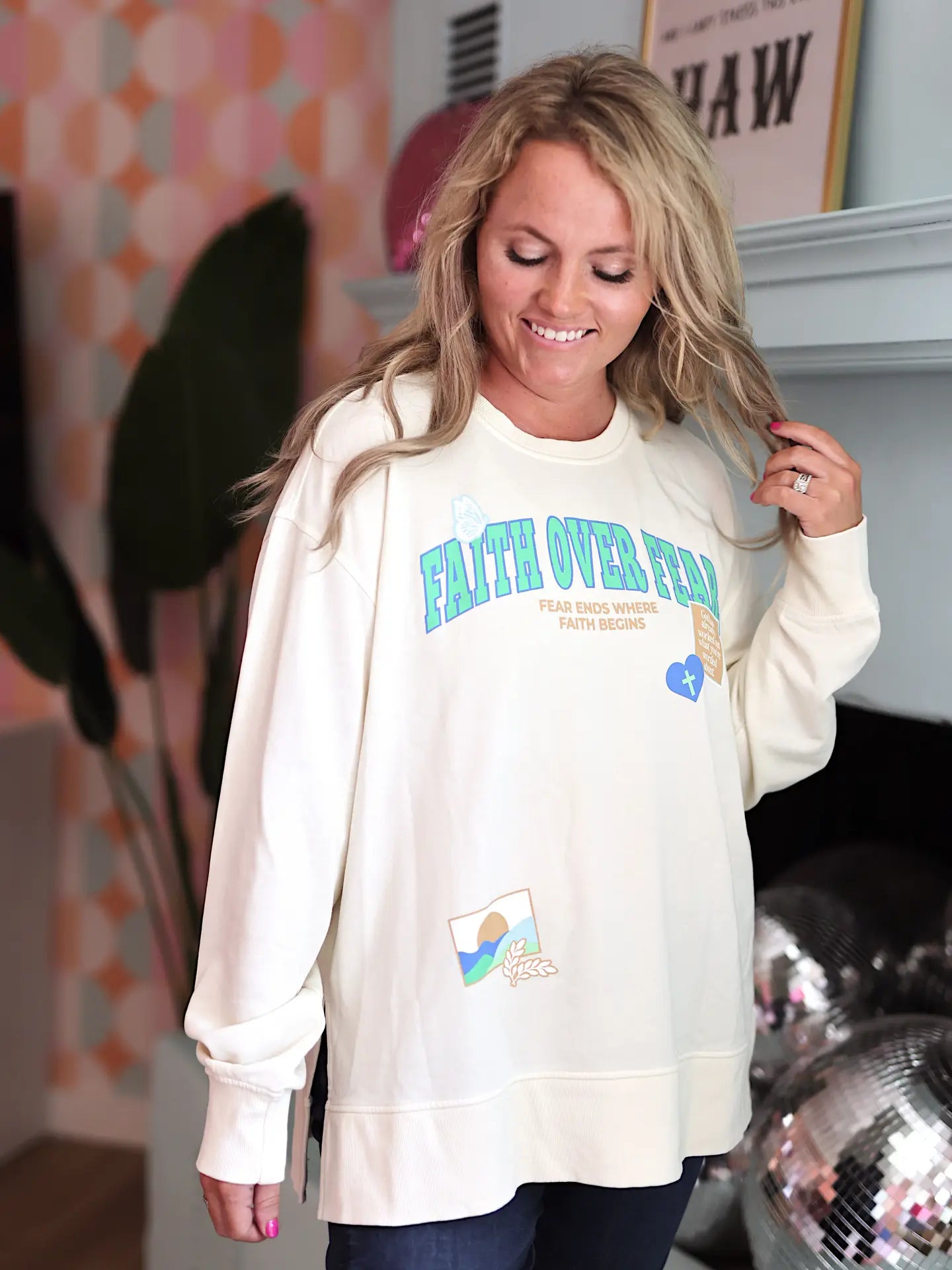 Faith Over Fear Pullover - Coremarkets