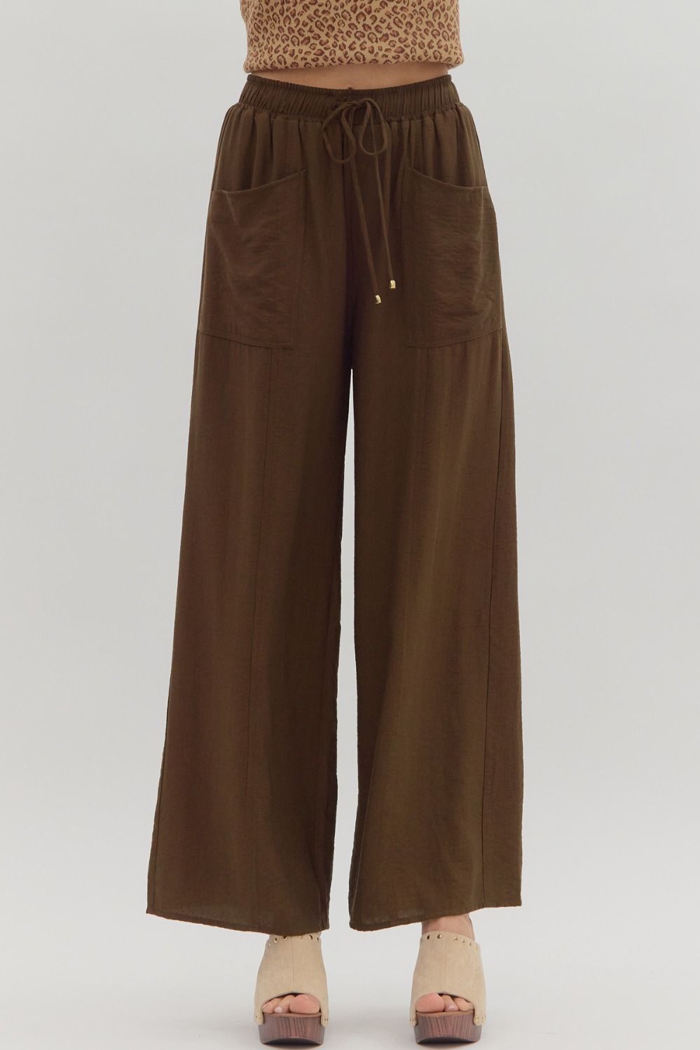 Leroy High Waist Wide Leg Pant - Coremarkets