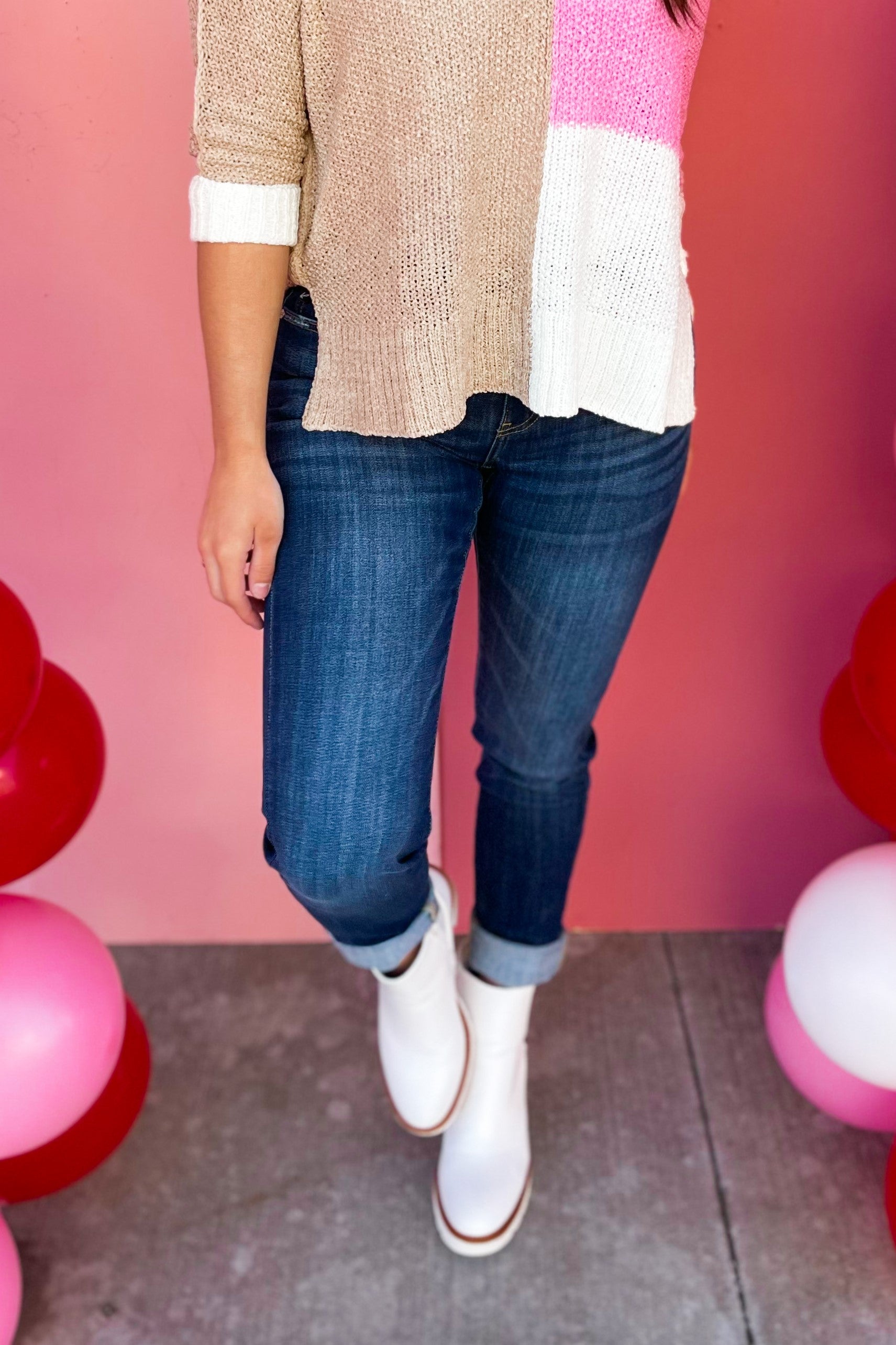 Kancan Ashlyn Mid Rise Dark Wash Skinny Jeans - Coremarkets